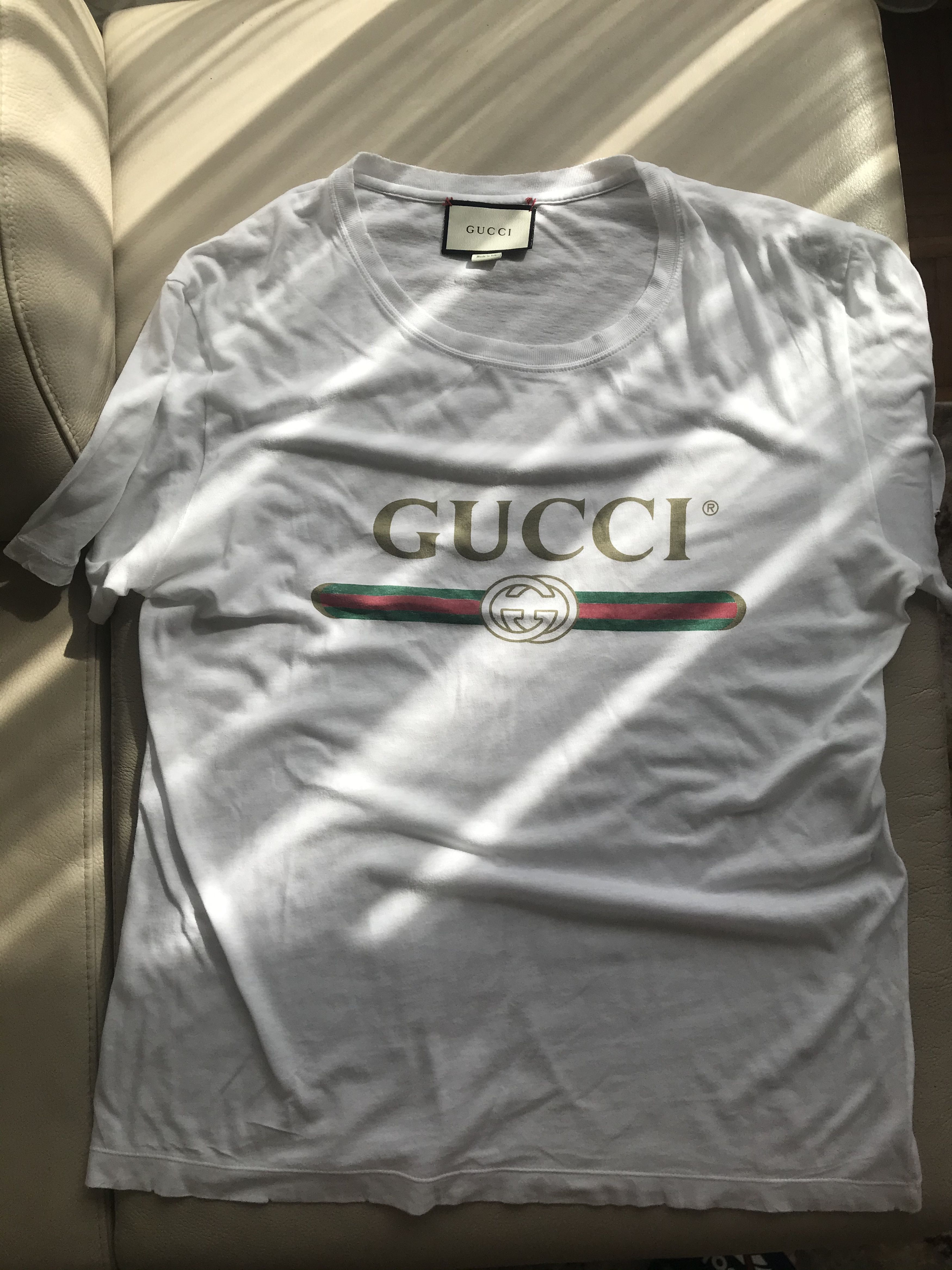 image of Gucci Shirt XL in White, Men's