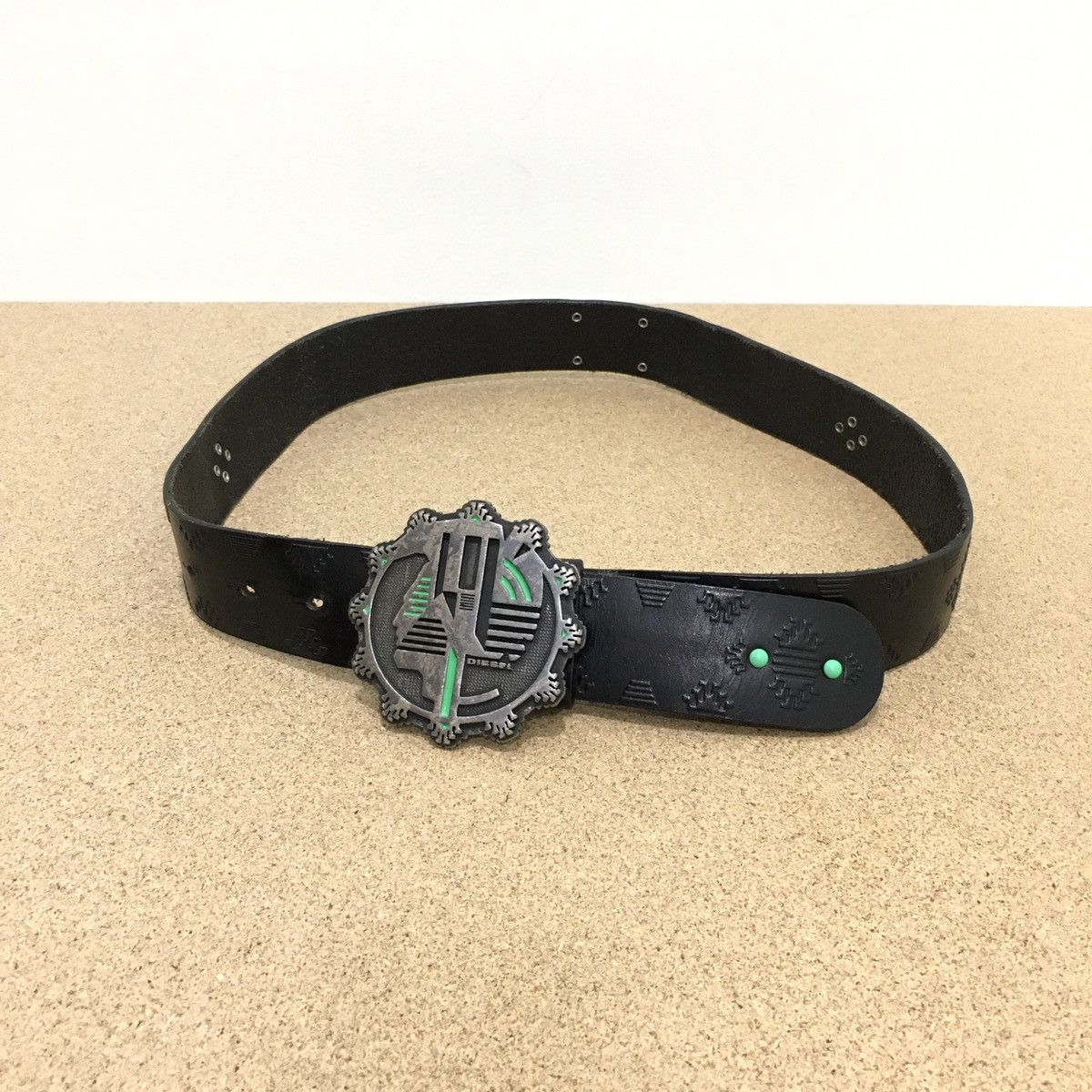 Diesel Made in Italy Navajo Style Leather Belt