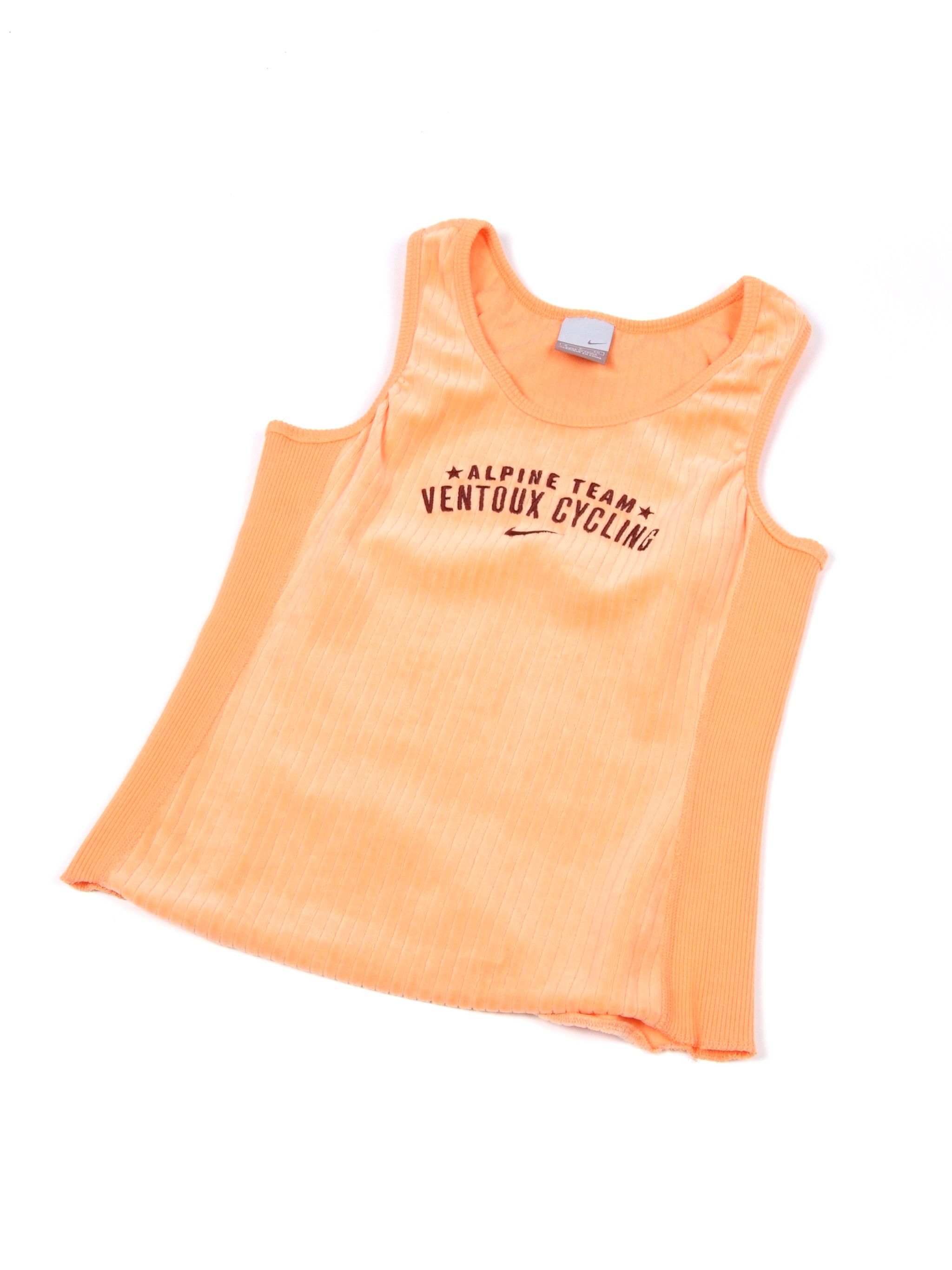 Vintage Nike Vintage 90's Ventoux Cycling Alpine Team Velour Tank Size S / US 4 / IT 40 - 1 Thumbnail