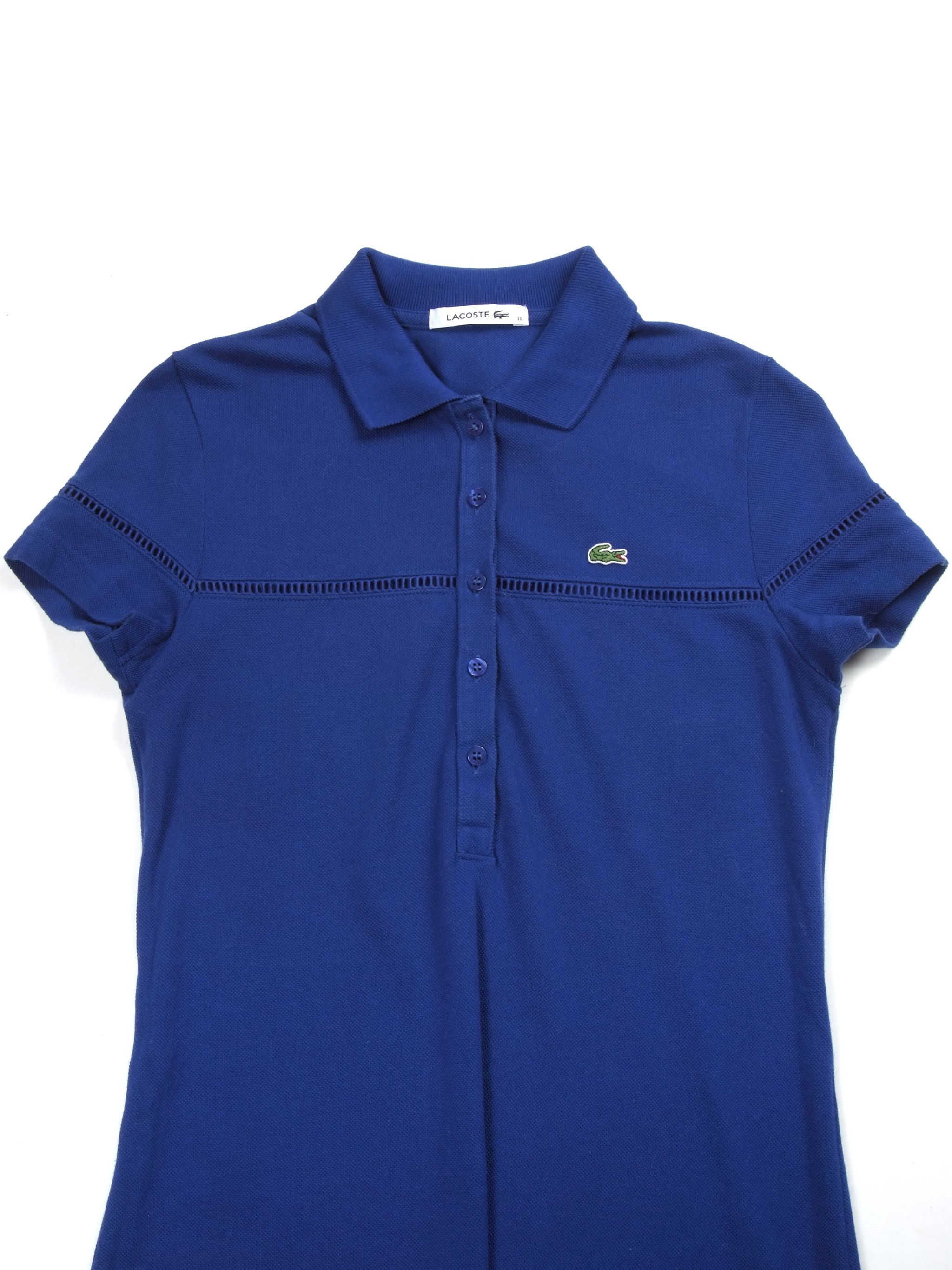 Lacoste Lacoste Sport Tennis Cotton Polo Mini Dress 36 - S Size S / US 4 / IT 40 - 2 Thumbnail