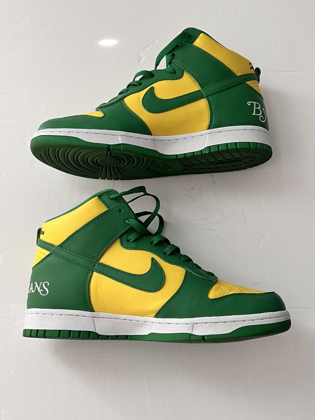 Nike × Supreme Nike supreme dunk hi “Brazil” Size US 10 / EU 43 - 2 Thumbnail