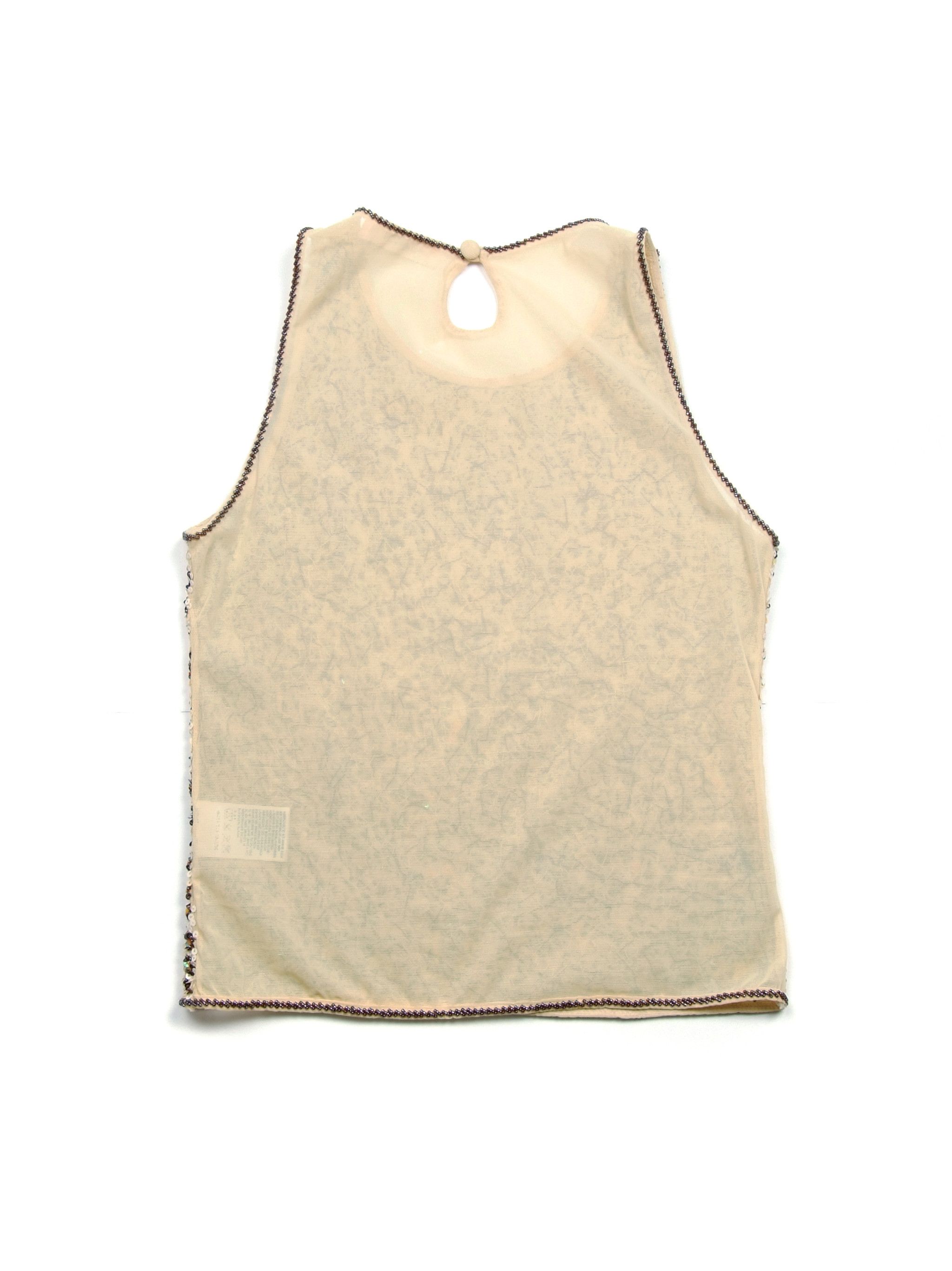 Escada Lot of 2 Laurel by ESCADA Mesh Embellished Sequin Tank Top Size XS / US 0-2 / IT 36-38 - 5 Thumbnail