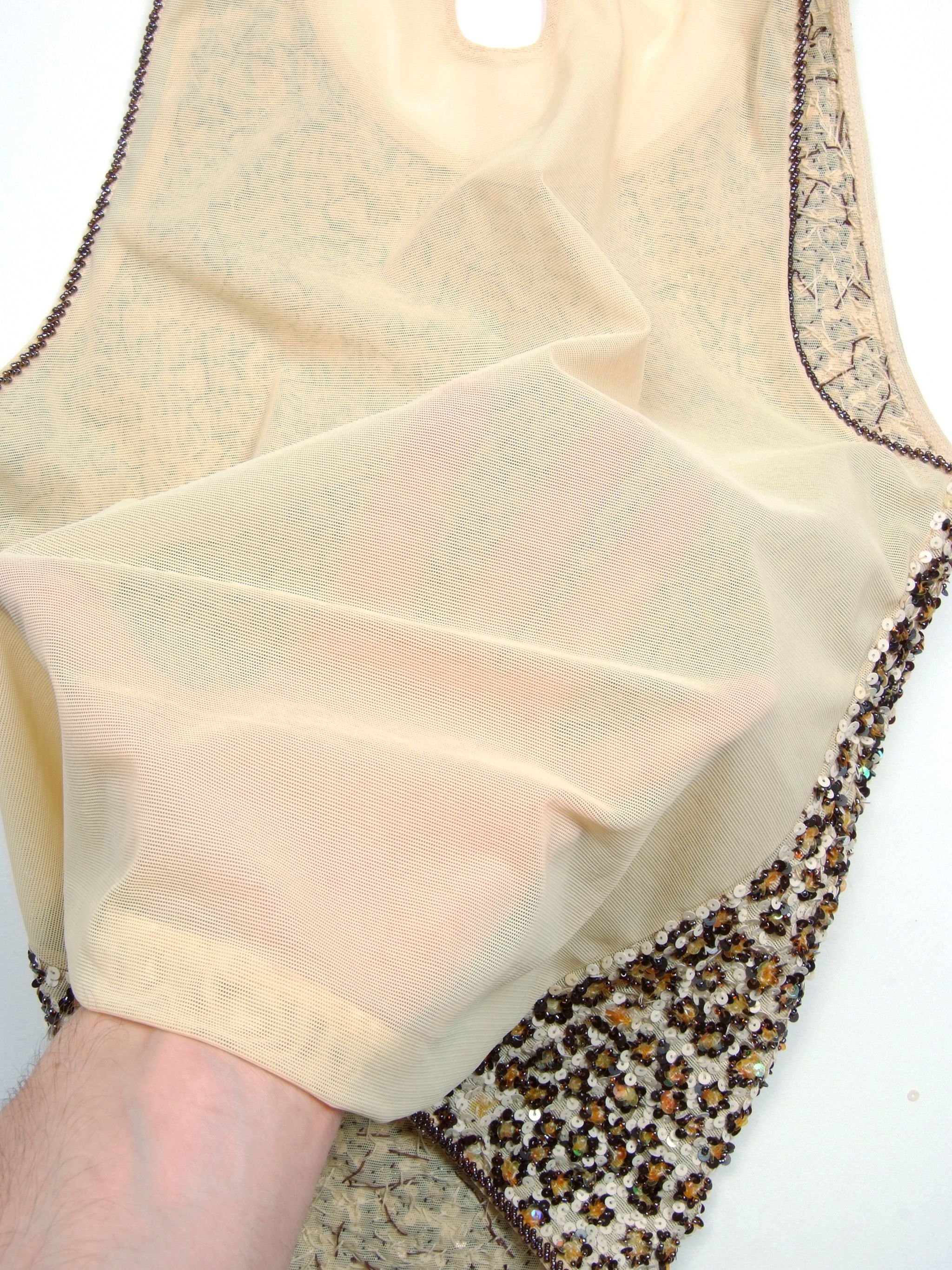 Escada Lot of 2 Laurel by ESCADA Mesh Embellished Sequin Tank Top Size XS / US 0-2 / IT 36-38 - 12 Thumbnail