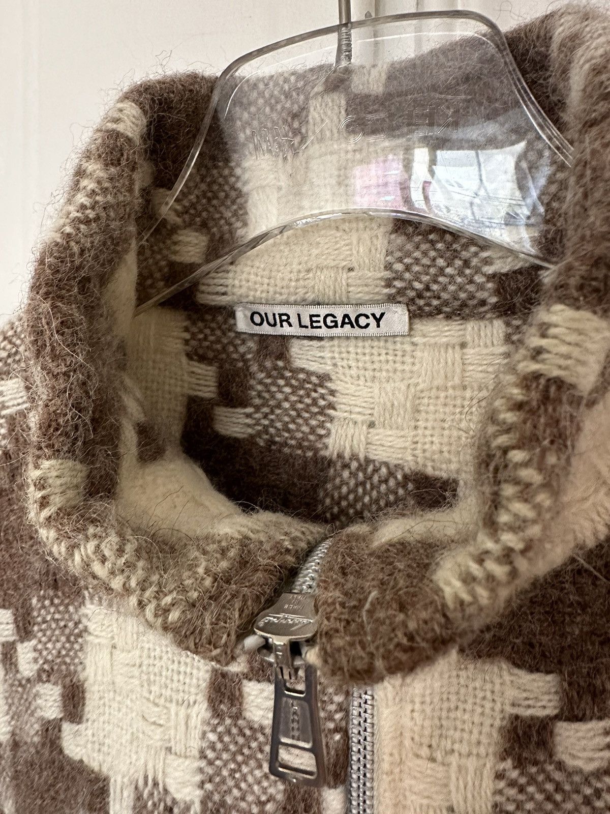 Our Legacy Our Legacy Whole Zip Borrowed Check Jacket Size US S / EU 44-46 / 1 - 8 Thumbnail