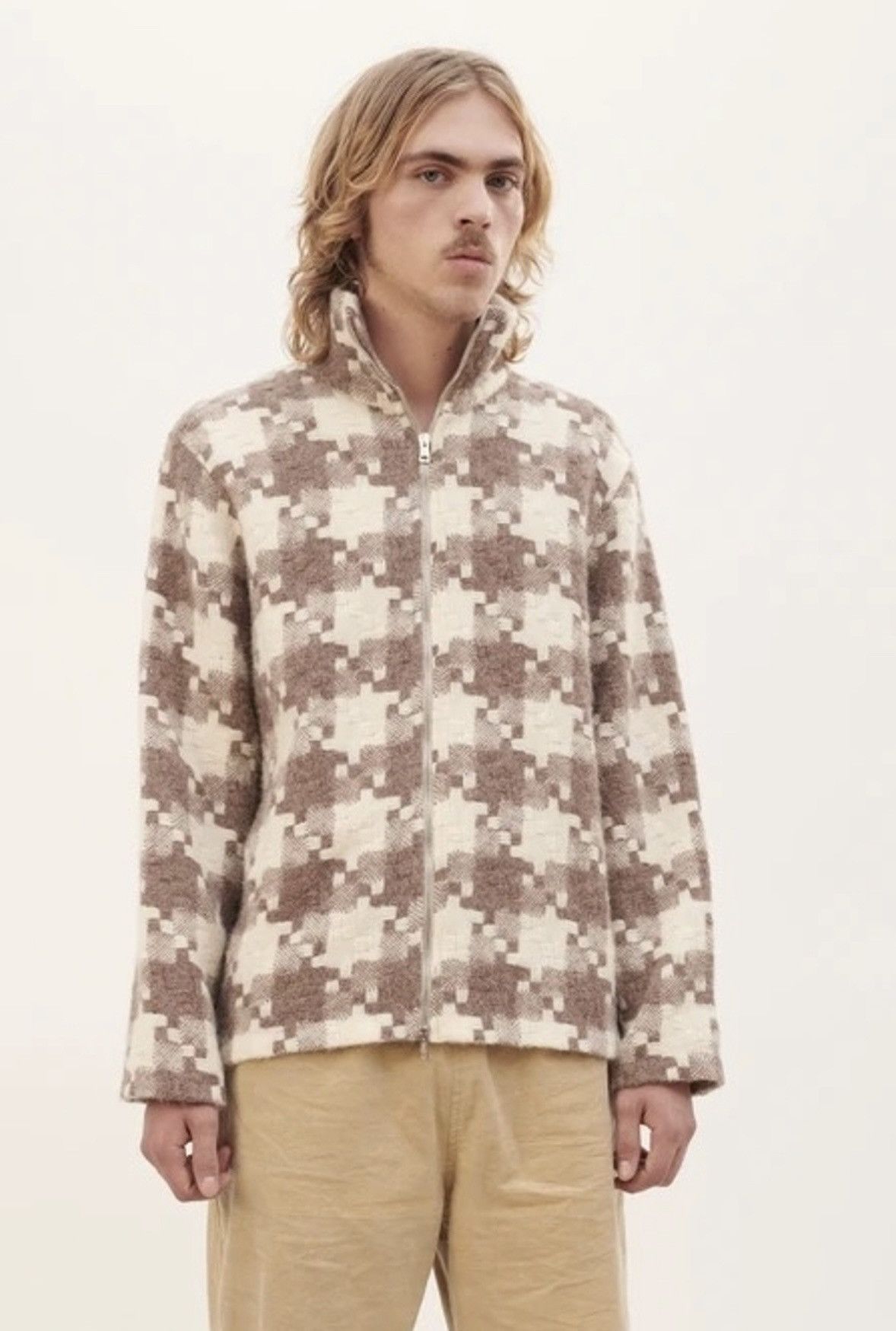 Our Legacy Our Legacy Whole Zip Borrowed Check Jacket Size US S / EU 44-46 / 1 - 5 Thumbnail