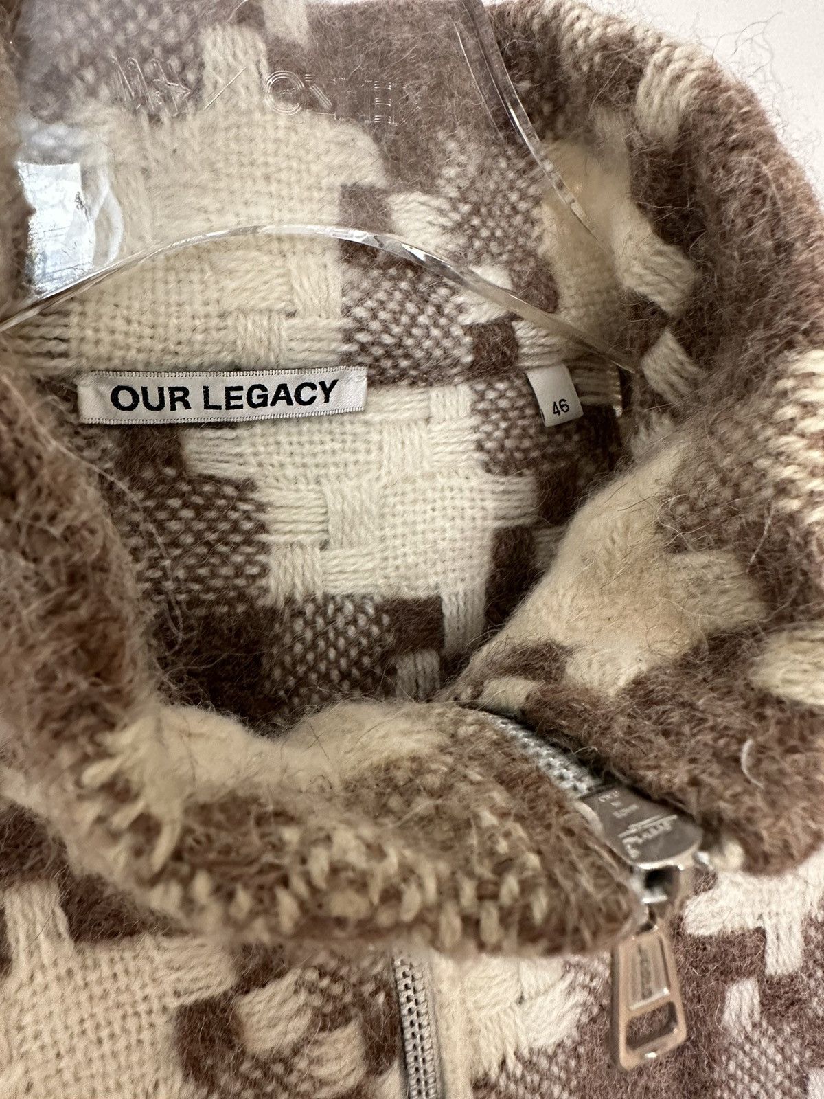 Our Legacy Our Legacy Whole Zip Borrowed Check Jacket Size US S / EU 44-46 / 1 - 2 Thumbnail
