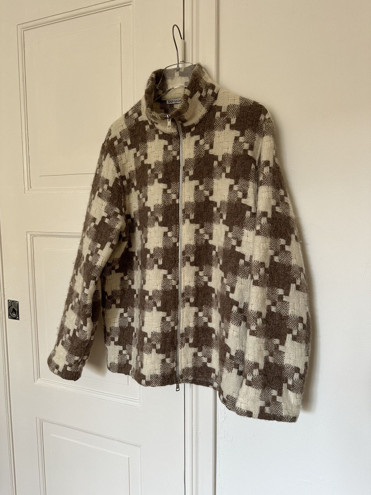 Our Legacy Our Legacy Whole Zip Borrowed Check Jacket Size US S / EU 44-46 / 1 - 1 Thumbnail