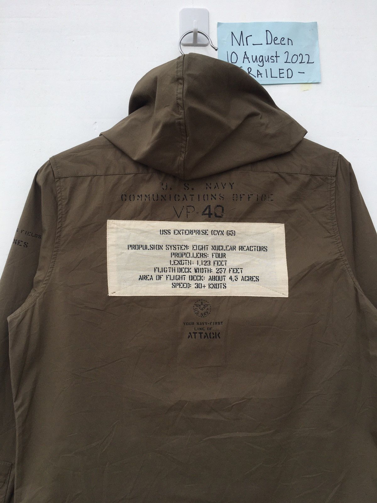 Avirex Rare Avirex Green Army Hooded Jacket Size US M / EU 48-50 / 2 - 17 Thumbnail