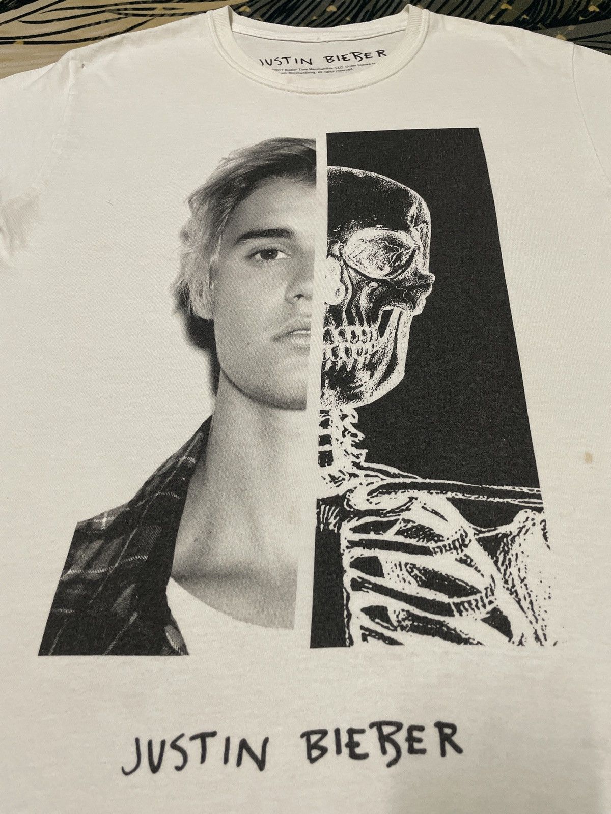 Justin Bieber × Vintage Justin Bieber Printed Shirt Marchandise 2017 Size US M / EU 48-50 / 2 - 2 Thumbnail