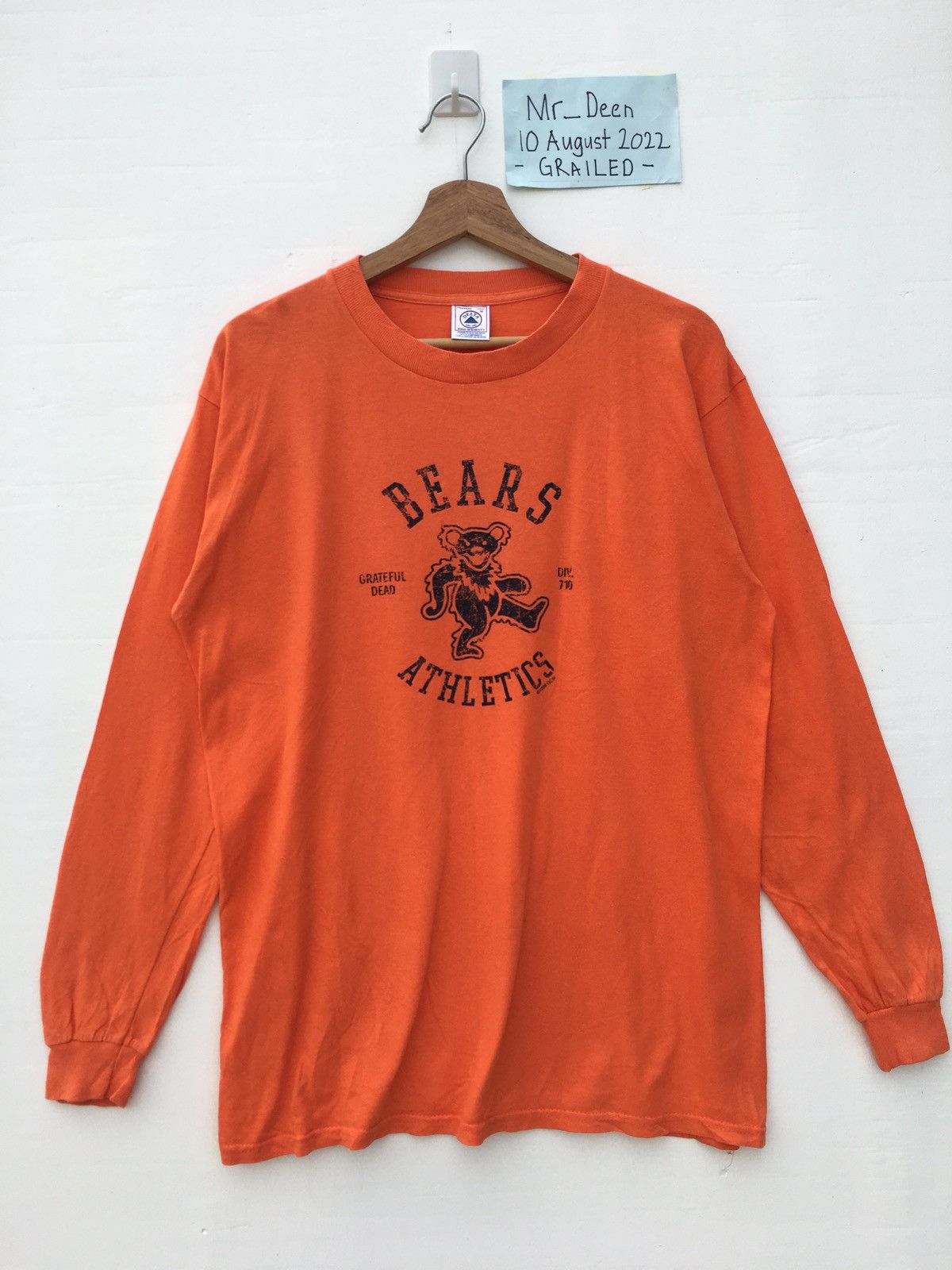 Band Tees Vintage Rare 90s Grateful Dead Bears Longsleeve Shirt Size US L / EU 52-54 / 3 - 2 Thumbnail