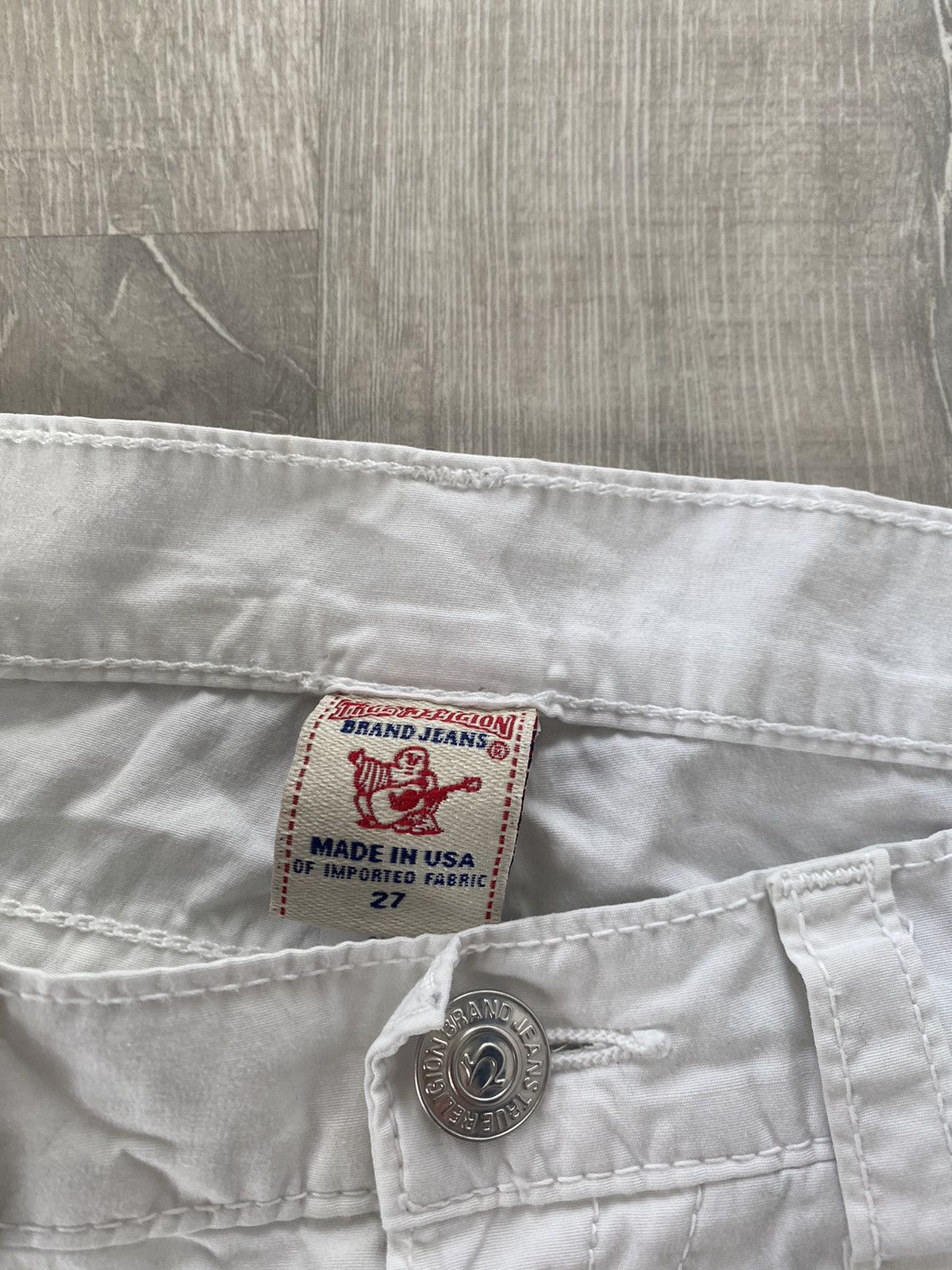 True Religion × Vintage True Religion vintage white jeans denim pants Y2K Size US 27 - 5 Thumbnail