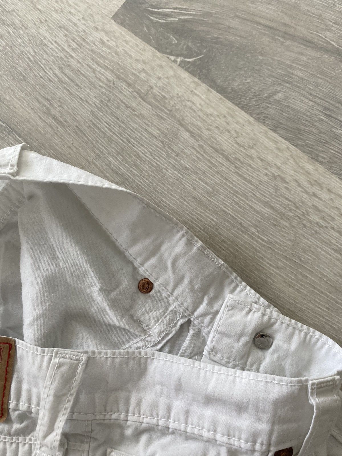 True Religion × Vintage True Religion vintage white jeans denim pants Y2K Size US 27 - 7 Thumbnail