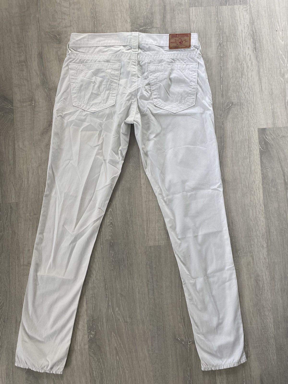 True Religion × Vintage True Religion vintage white jeans denim pants Y2K Size US 27 - 2 Thumbnail
