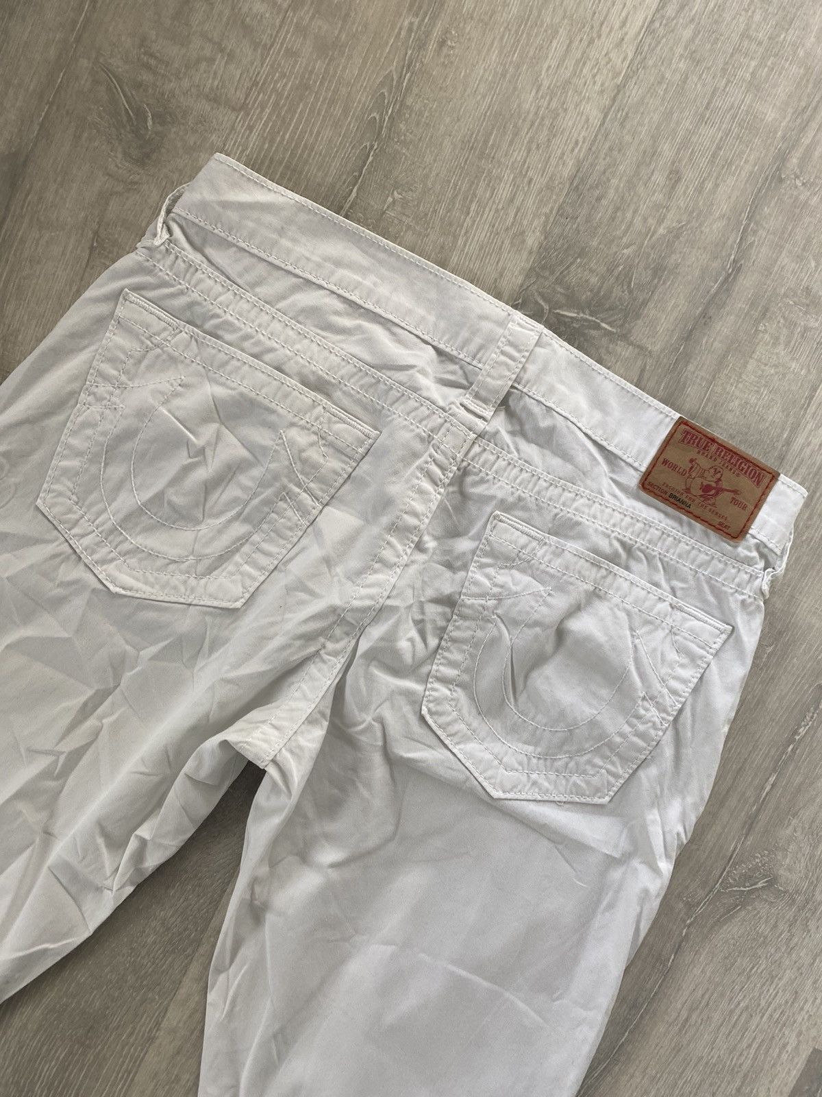 True Religion × Vintage True Religion vintage white jeans denim pants Y2K Size US 27 - 1 Thumbnail