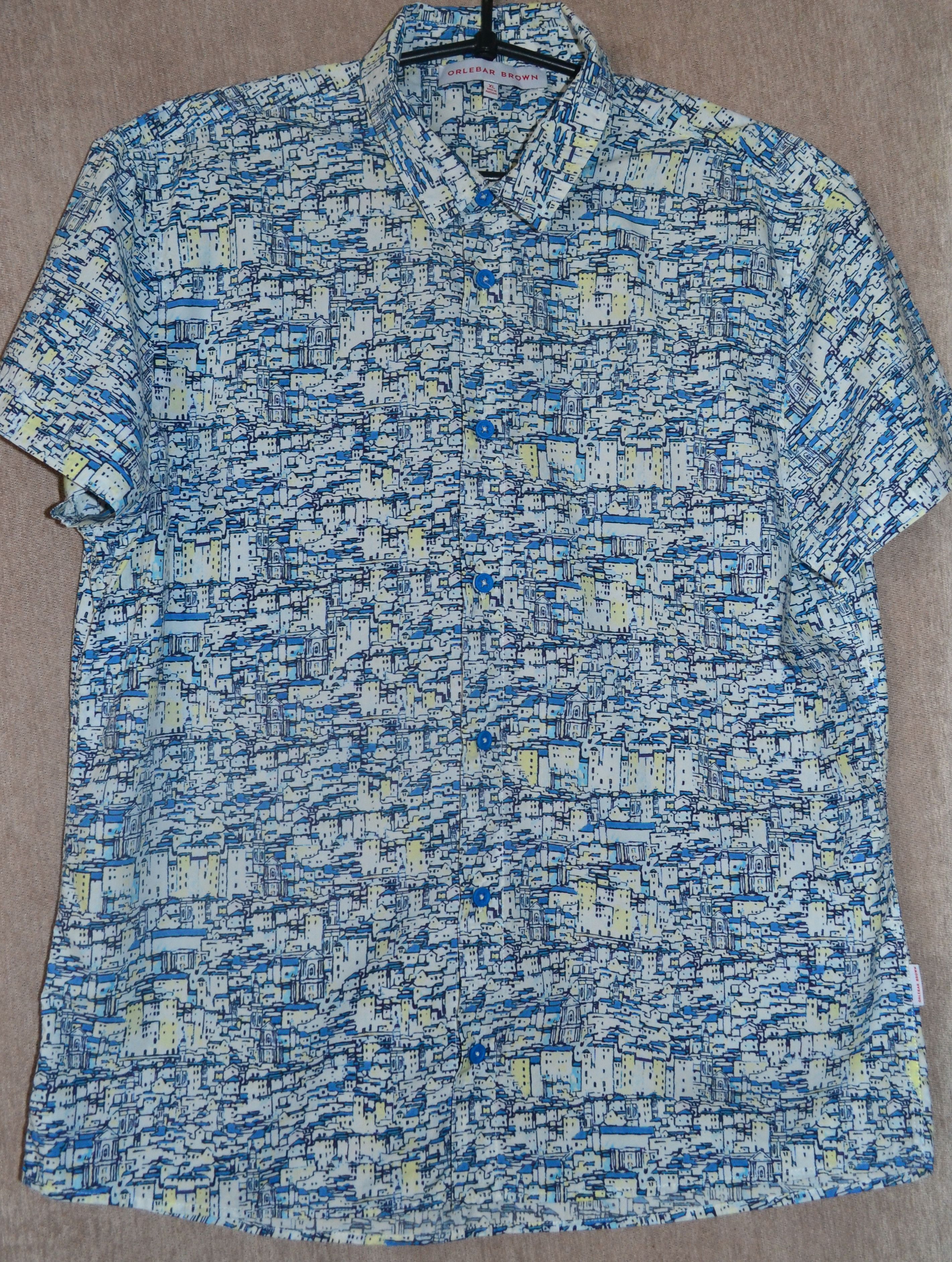 Orlebar Brown Orlebar Brown Pelham Travel Shirt Size US XL / EU 56 / 4 - 2 Thumbnail