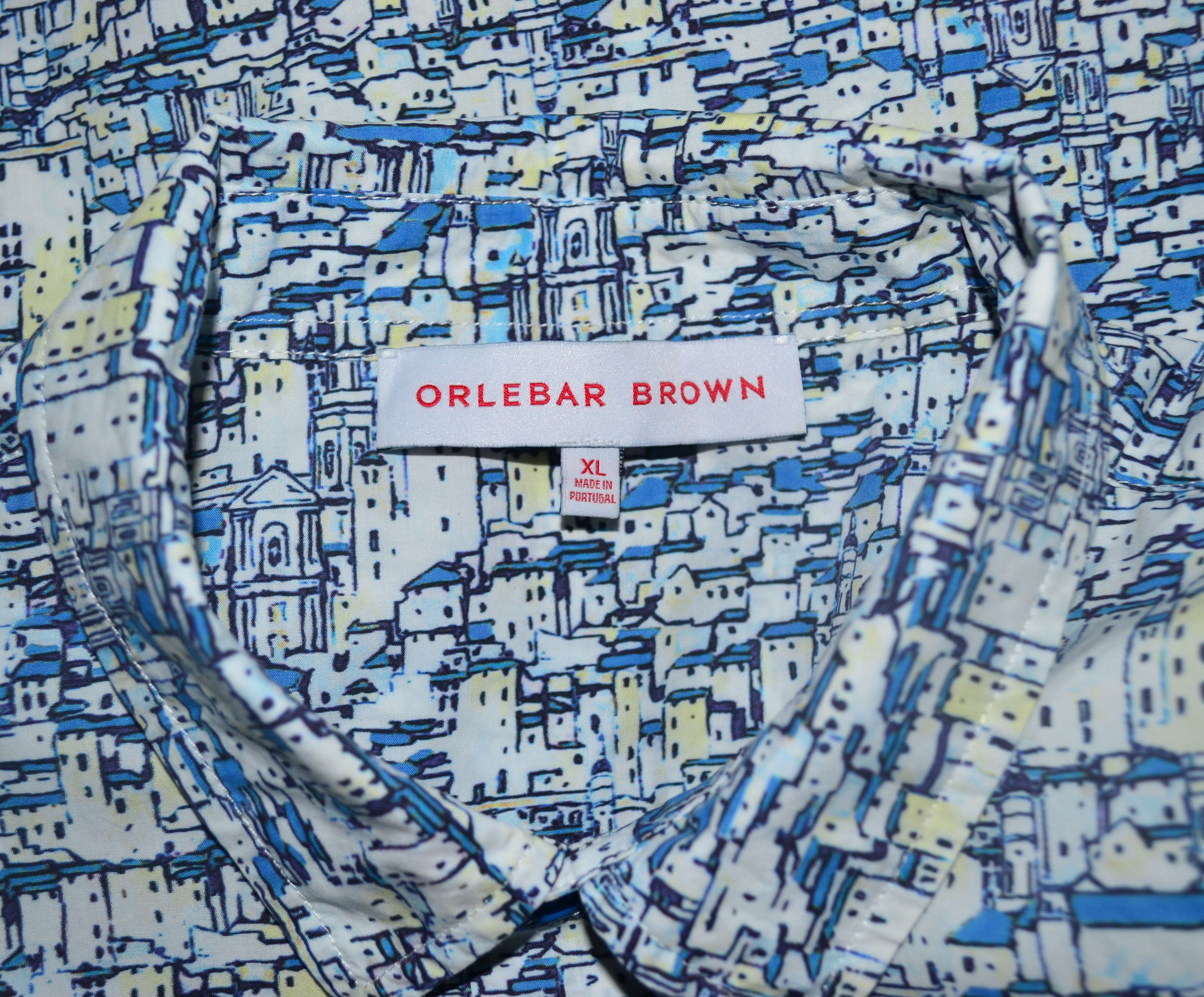 Orlebar Brown Orlebar Brown Pelham Travel Shirt Size US XL / EU 56 / 4 - 5 Thumbnail