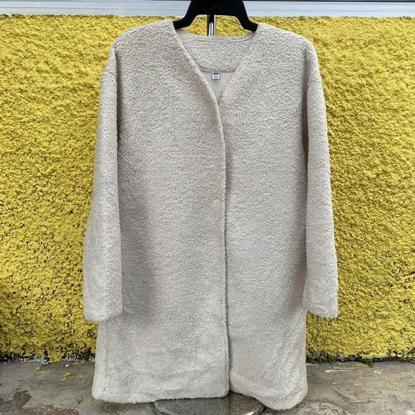 Uniqlo UNIQLO fleece sherling cardigan jacket Size L / US 10 / IT 46 - 1 Preview