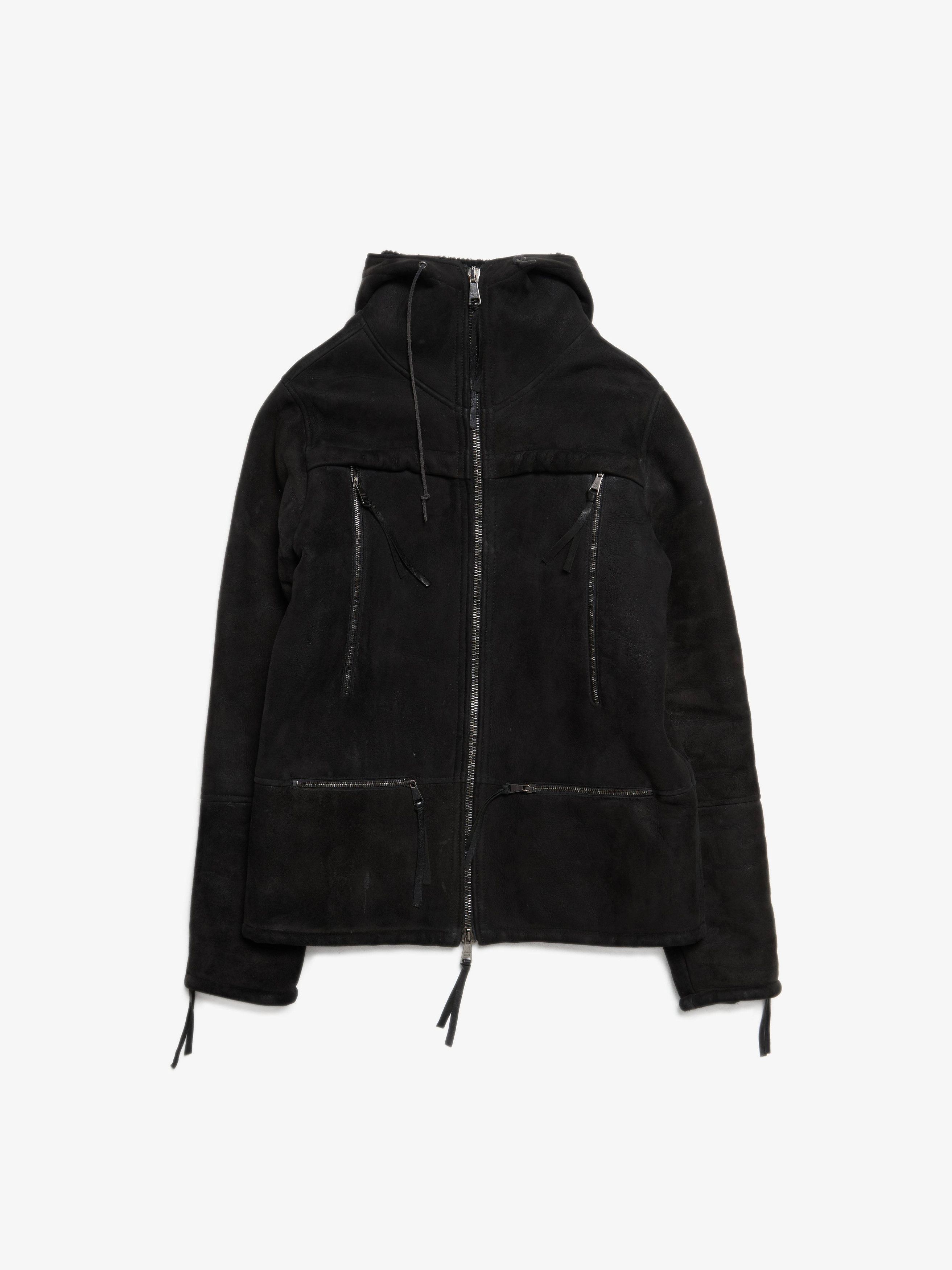 Giorgio Brato Shearling hooded parka.Like GUIDI or Layer-0 Size US M / EU 48-50 / 2 - 2 Thumbnail