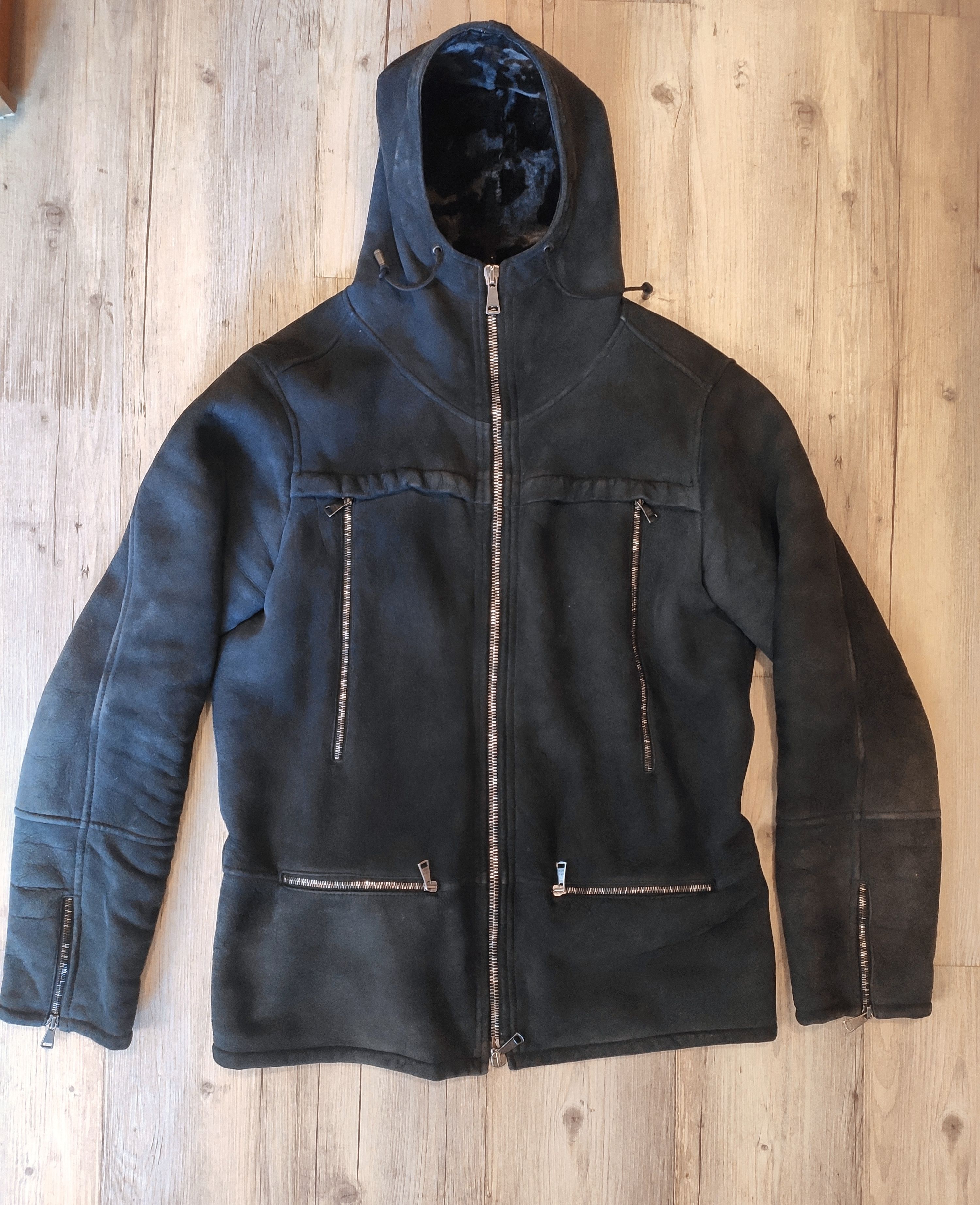 Giorgio Brato Shearling hooded parka.Like GUIDI or Layer-0 Size US M / EU 48-50 / 2 - 4 Thumbnail