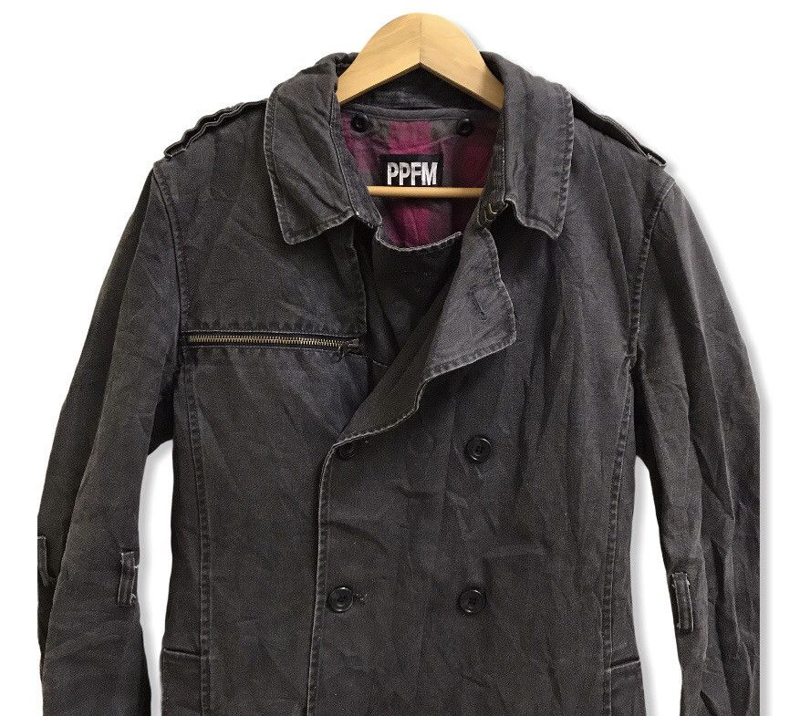 PPFM PPFM DENIM TRENCH COAT JACKET Size US S / EU 44-46 / 1 - 2 Thumbnail