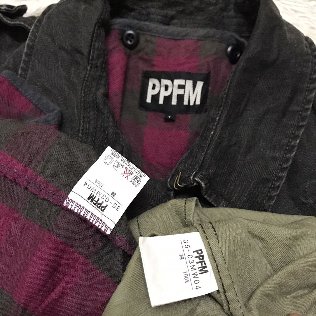 PPFM PPFM DENIM TRENCH COAT JACKET Size US S / EU 44-46 / 1 - 13 Thumbnail