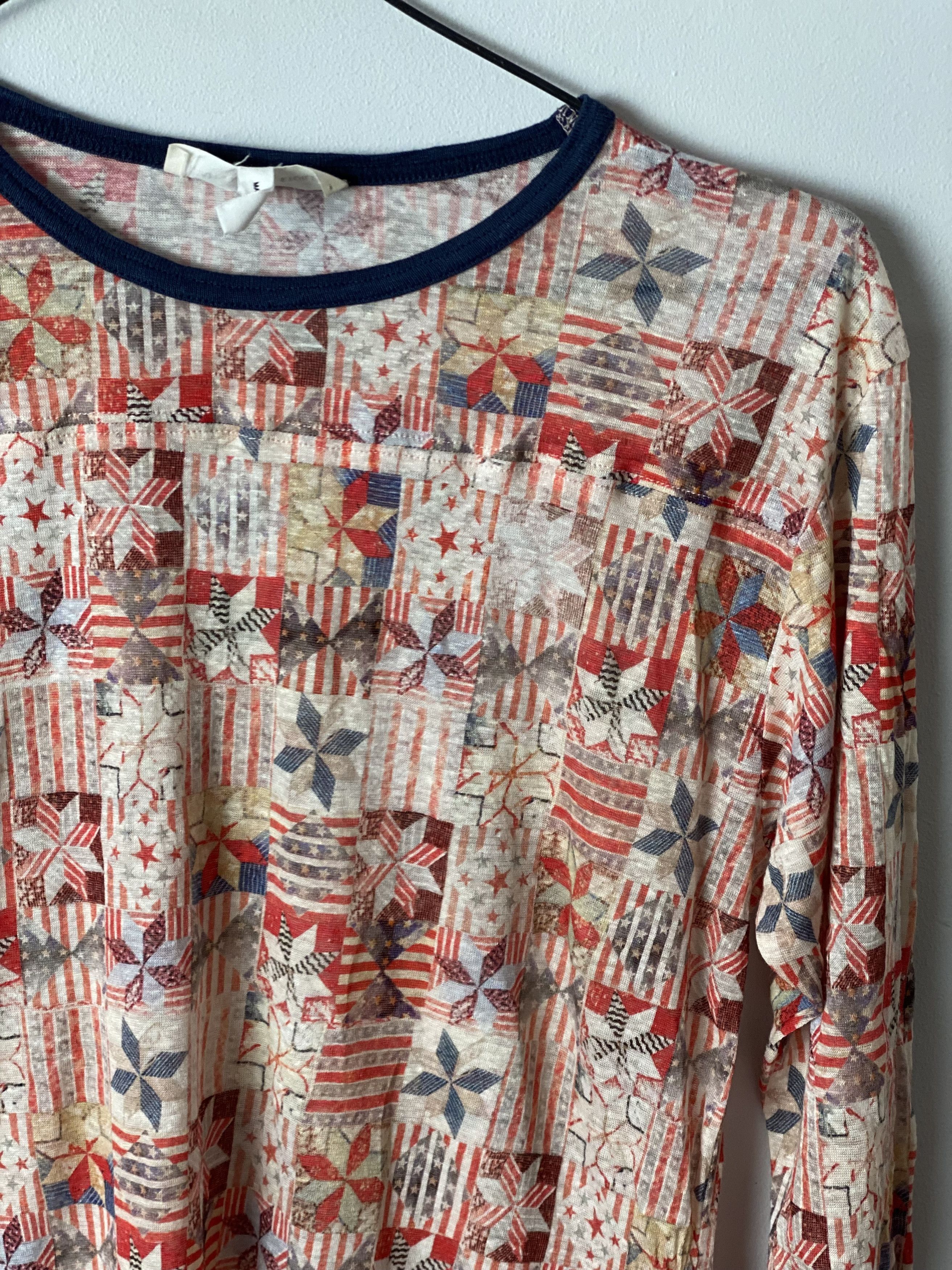 Isabel Marant Isabel Marant Etoile linen long sleeve t-shirt Size S / US 4 / IT 40 - 2 Thumbnail