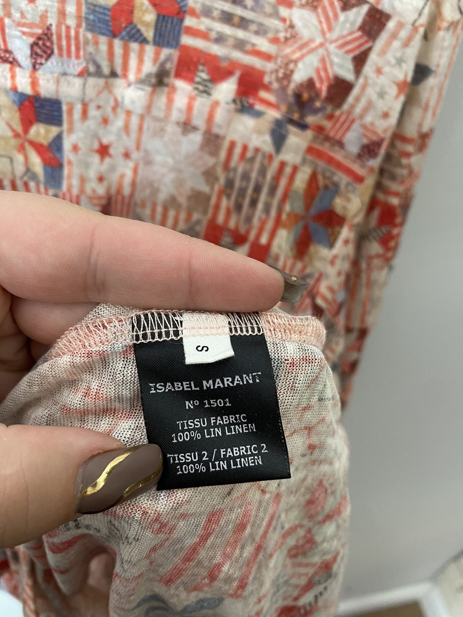Isabel Marant Isabel Marant Etoile linen long sleeve t-shirt Size S / US 4 / IT 40 - 4 Thumbnail