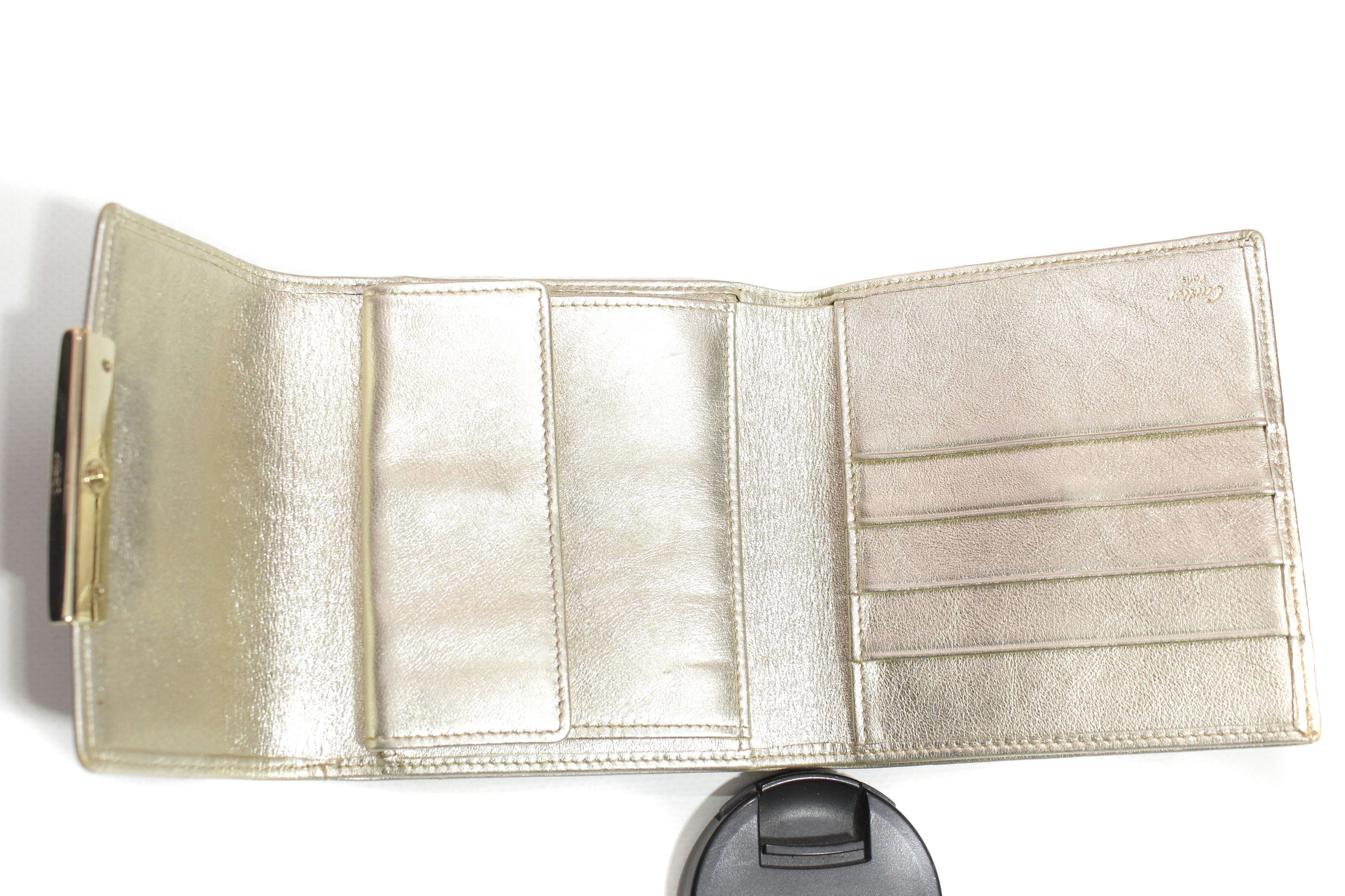 Cartier Bold Leather Silver Wallet Size ONE SIZE - 3 Thumbnail