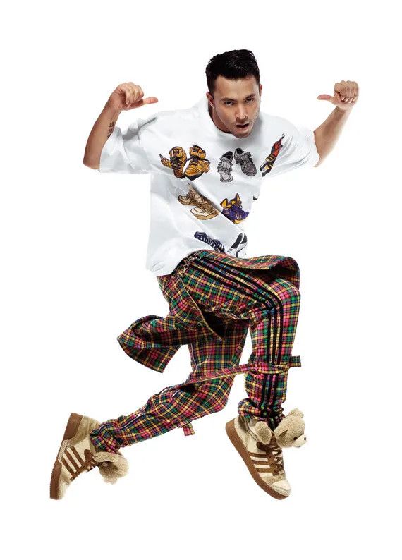 Adidas × Jeremy Scott GRAIL printed tee.Like Henrik Vibskov or Moschino Size US L / EU 52-54 / 3 - 2 Thumbnail
