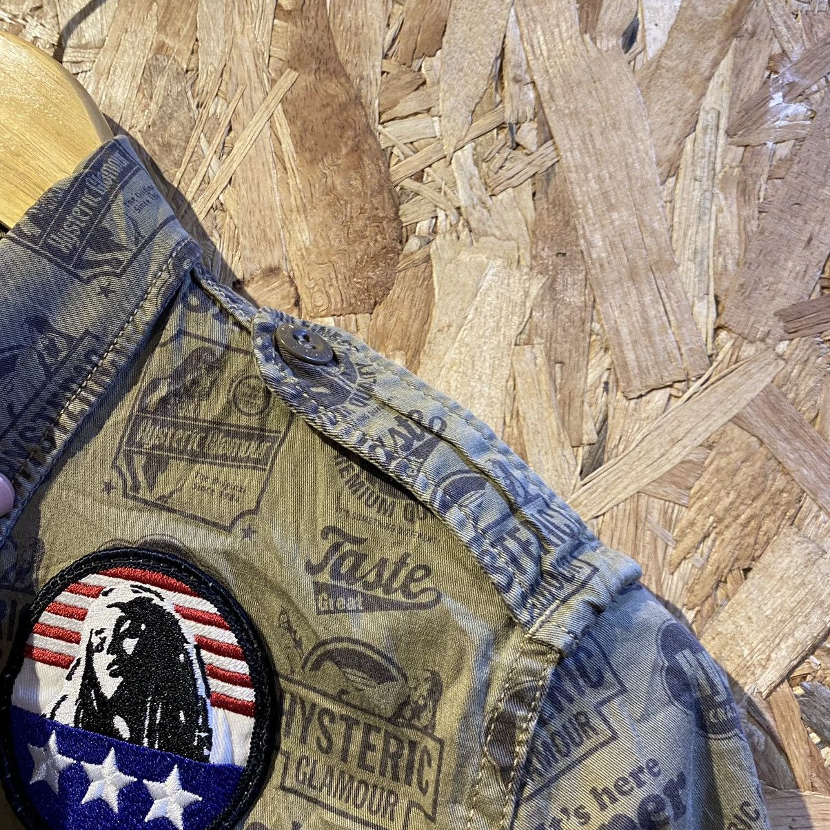Hysteric Glamour RARE‼️Hysteric Glamour Full Print Patch Pocket Shirt Button Size US S / EU 44-46 / 1 - 7 Thumbnail