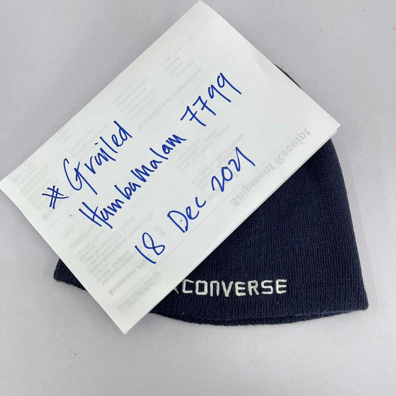 Converse Converse Embroidery Logo Beanie Hats-BN057 Size ONE SIZE - 12 Thumbnail