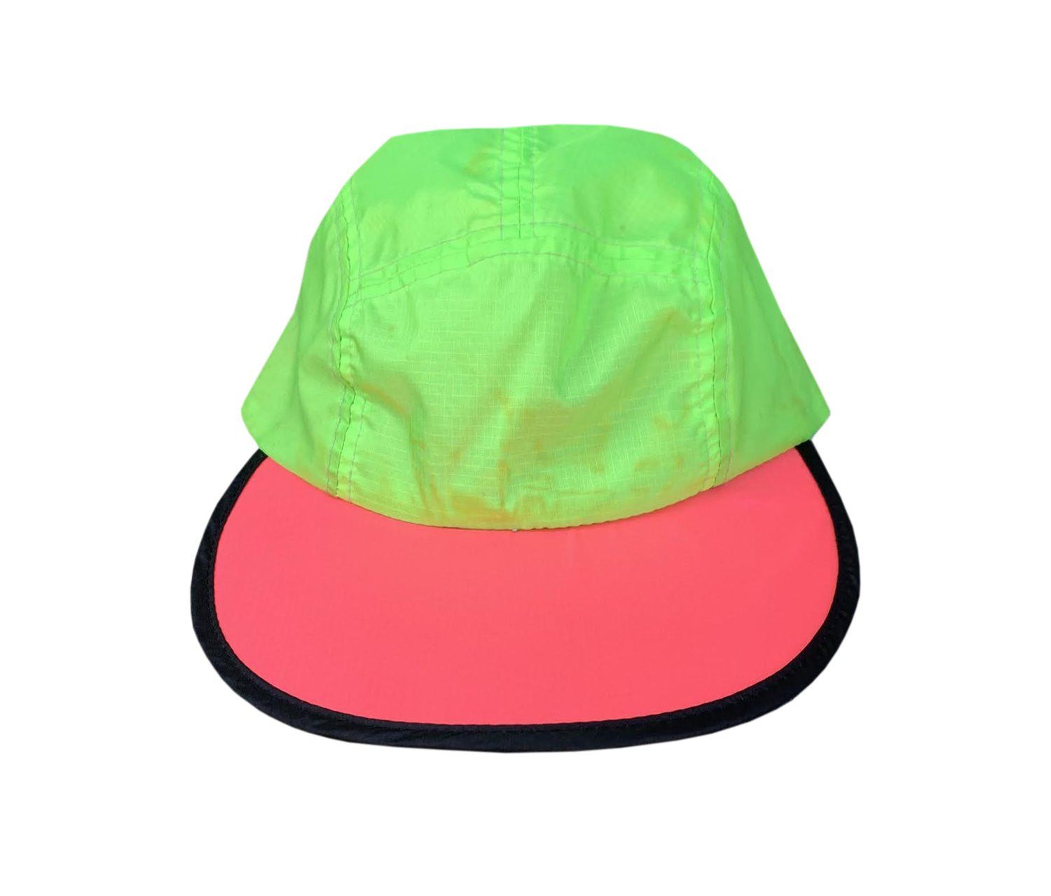 Columbia Vintage Columbia Sportswear Neon 5 Panel Long Bill Hat Size ONE SIZE - 1 Preview