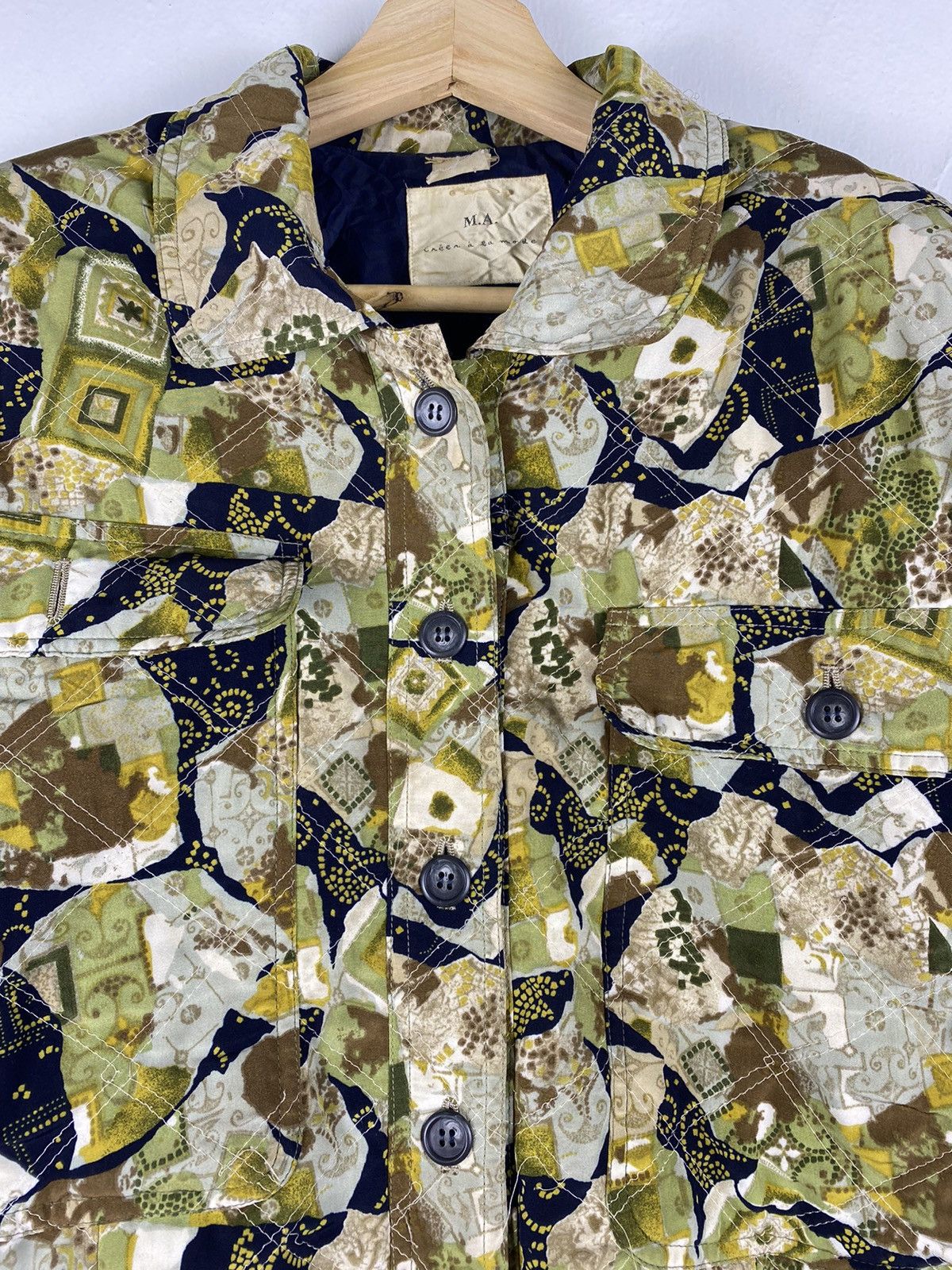 Designer × Japanese Brand × Vintage Vintage M.A. Button Up Jacket Size US L / EU 52-54 / 3 - 4 Thumbnail