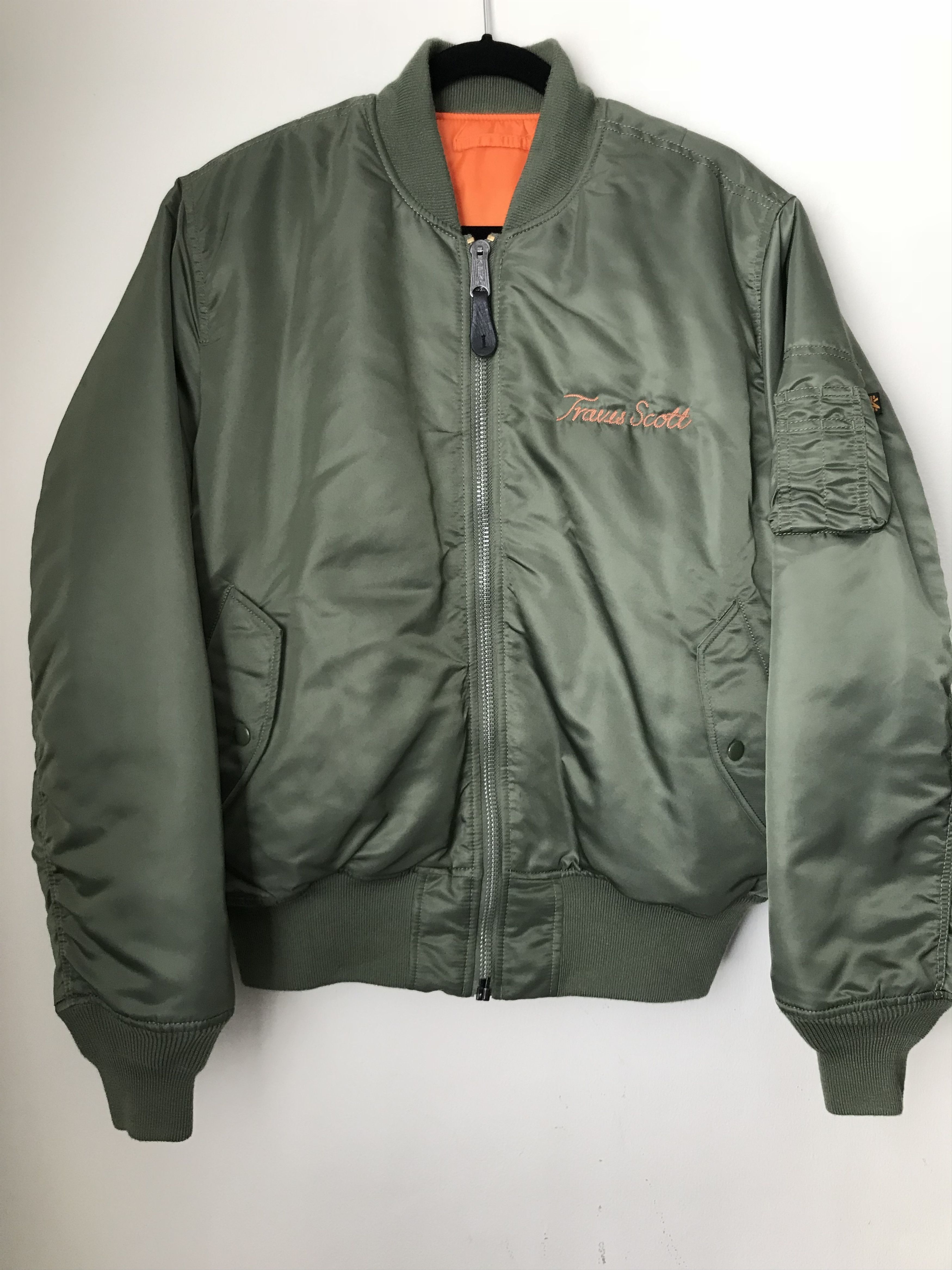 Travis scott alpha industries sales