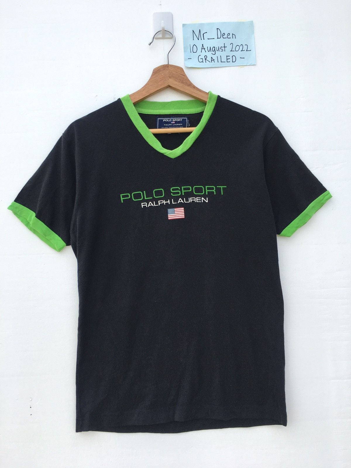Polo Ralph Lauren Vintage Polo Sport Ralph Lauren Spellout Tshirt Size US S / EU 44-46 / 1 - 2 Thumbnail