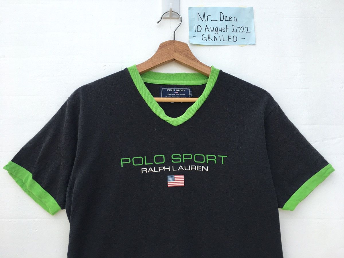 Polo Ralph Lauren Vintage Polo Sport Ralph Lauren Spellout Tshirt Size US S / EU 44-46 / 1 - 5 Thumbnail