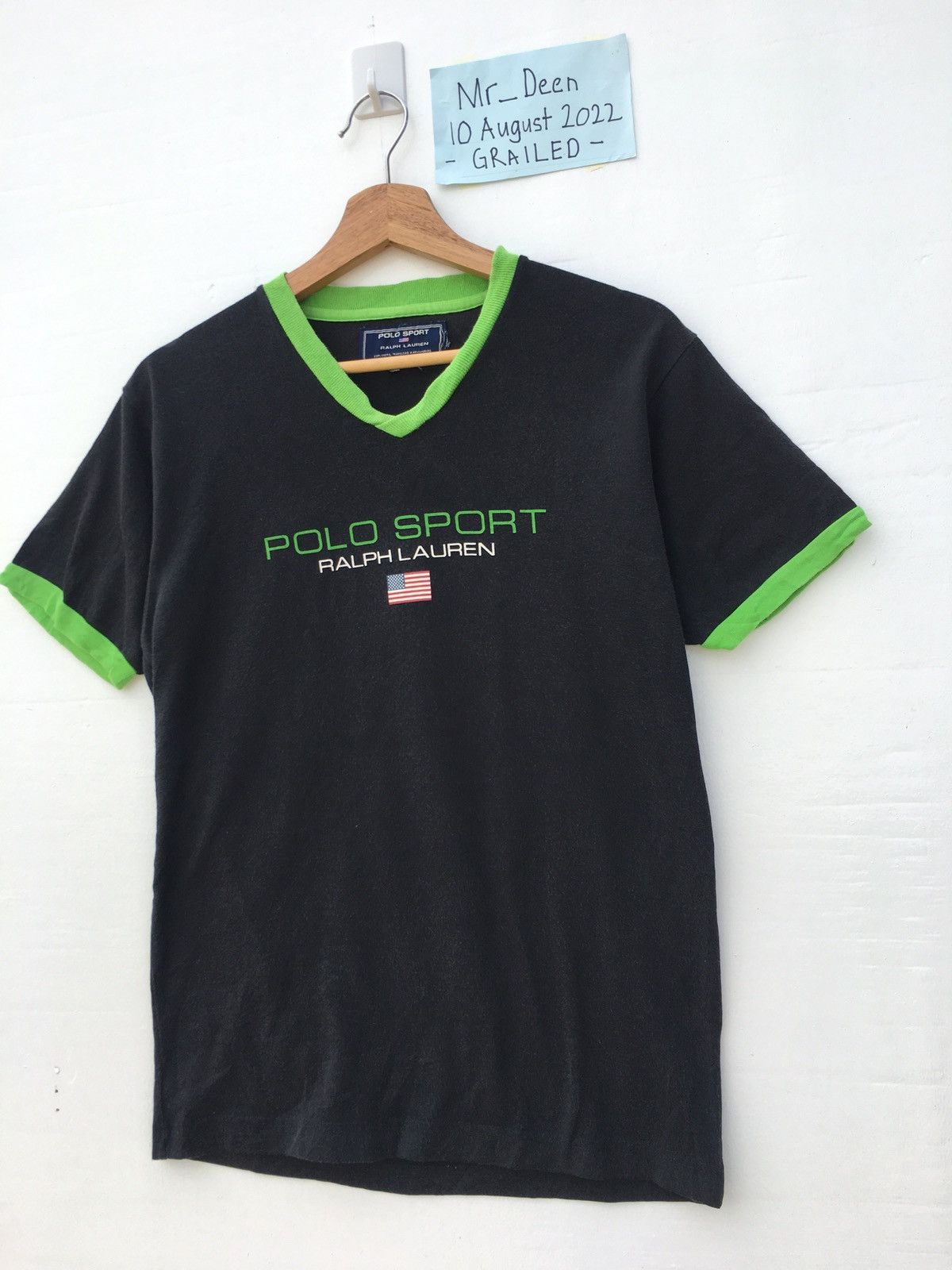 Polo Ralph Lauren Vintage Polo Sport Ralph Lauren Spellout Tshirt Size US S / EU 44-46 / 1 - 4 Thumbnail