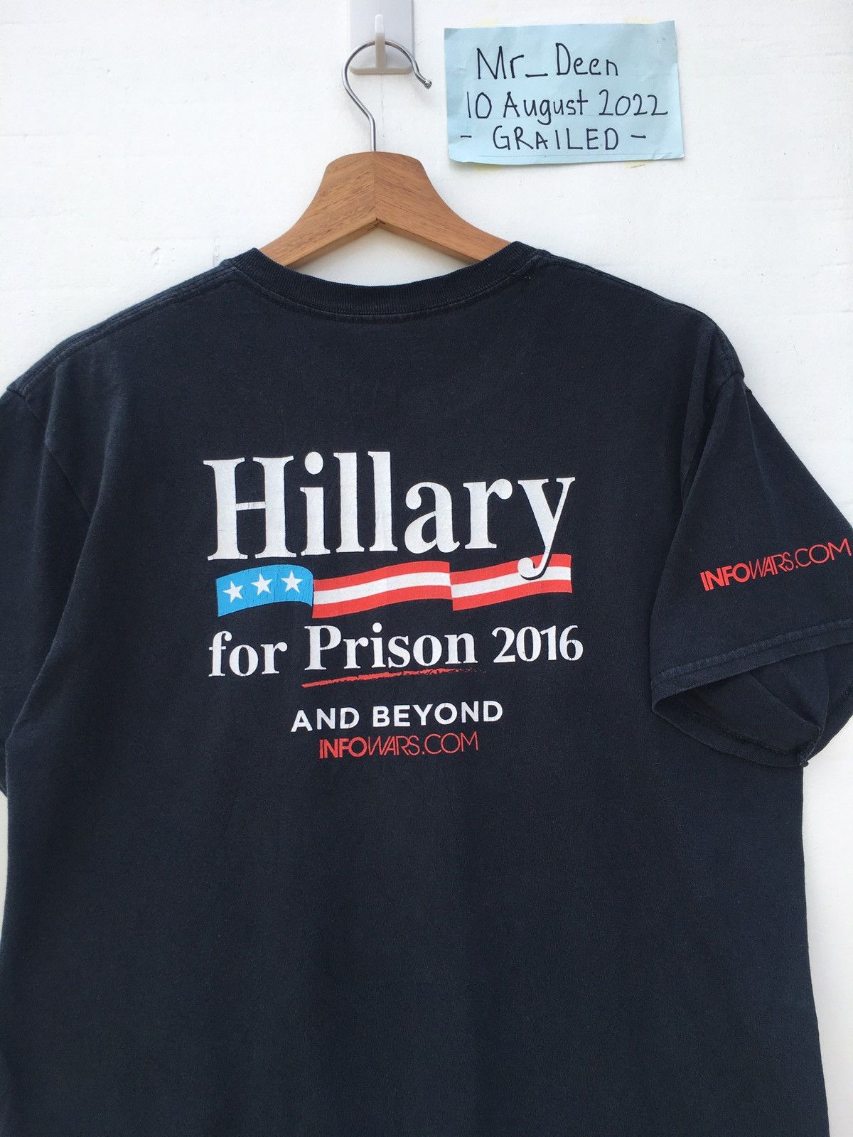 Vintage Rare Vintage Hillary For Prison and Beyond Tshirt Size US M / EU 48-50 / 2 - 10 Thumbnail