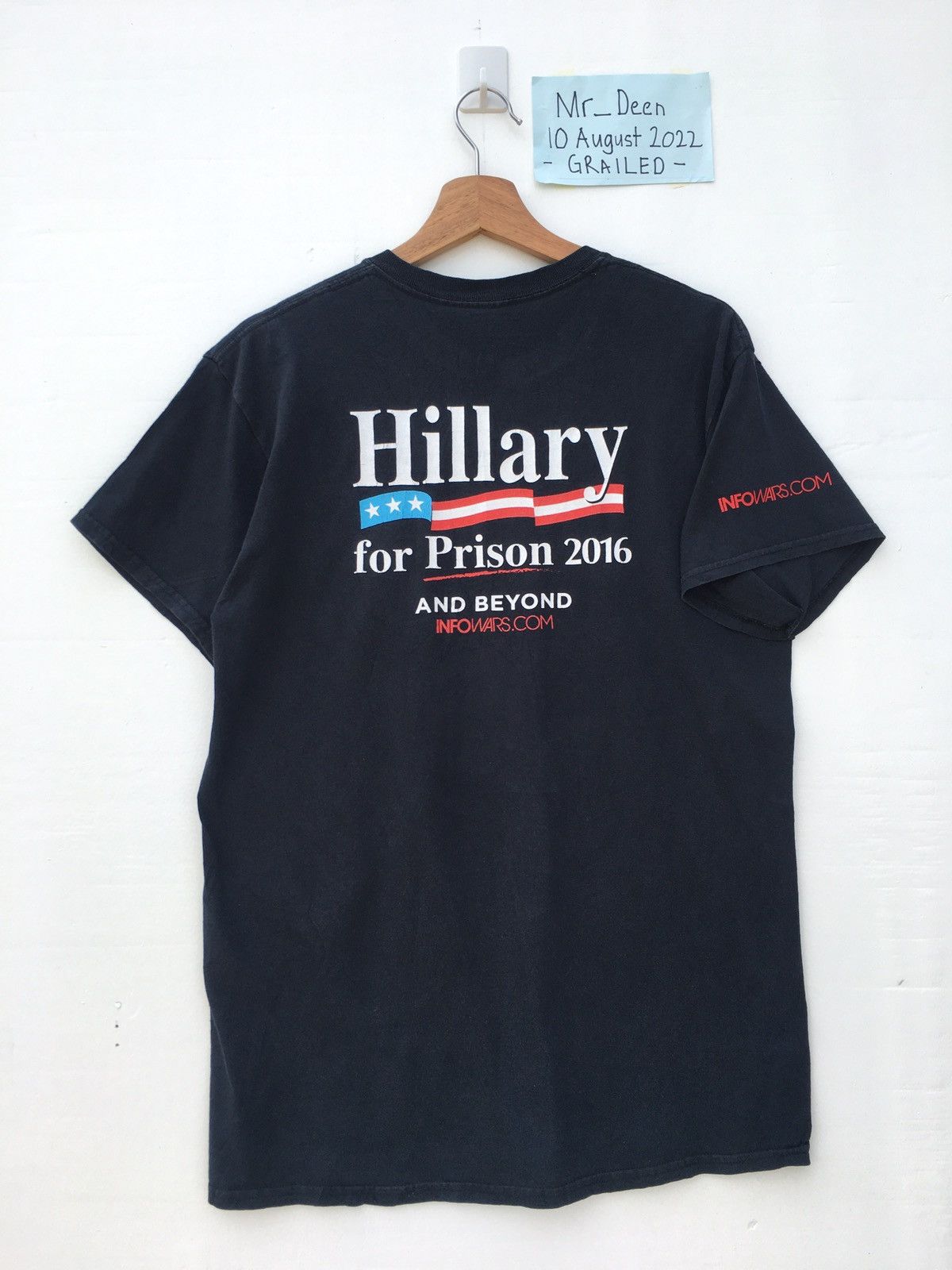 Vintage Rare Vintage Hillary For Prison and Beyond Tshirt Size US M / EU 48-50 / 2 - 7 Thumbnail