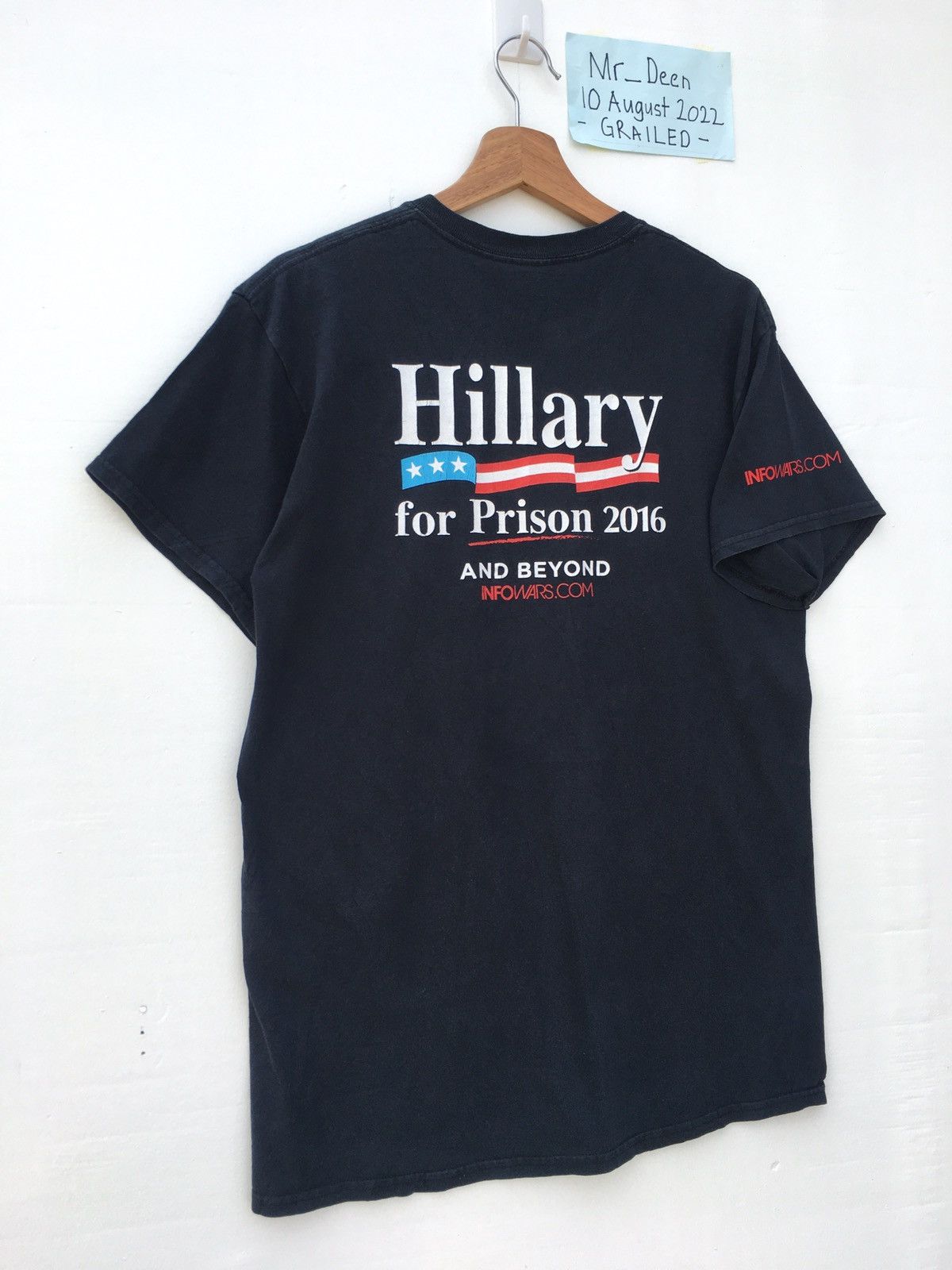 Vintage Rare Vintage Hillary For Prison and Beyond Tshirt Size US M / EU 48-50 / 2 - 8 Thumbnail