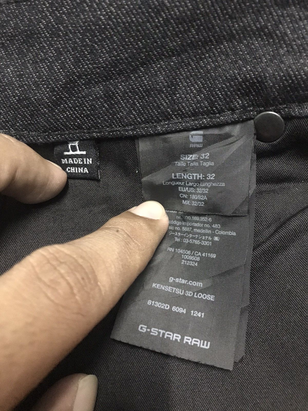 Beauty Beast × G-Star × If Six Was Nine G - Star Raw KENSETSU 3D LOOSE knoct Denim Jeans Size US 34 / EU 50 - 8 Thumbnail