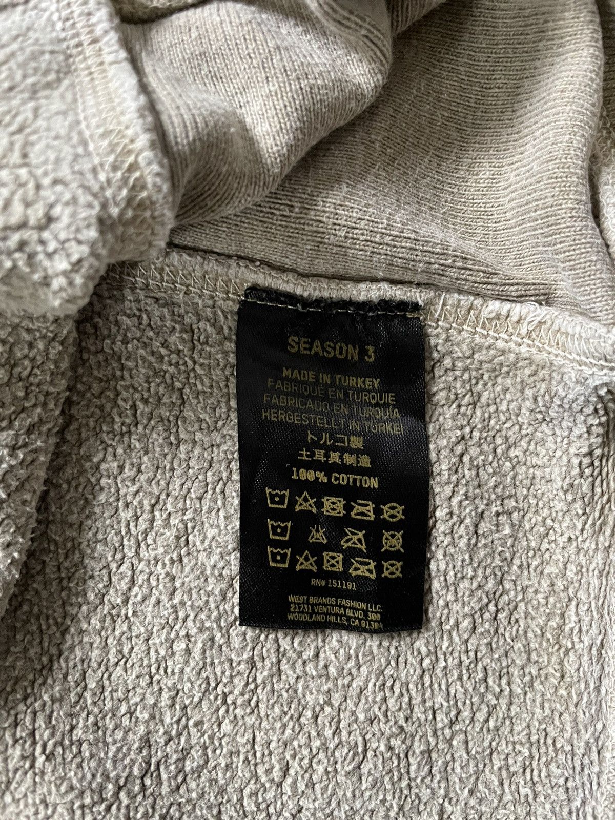 Yeezy Season 3 Hoodie Size US L / EU 52-54 / 3 - 3 Thumbnail