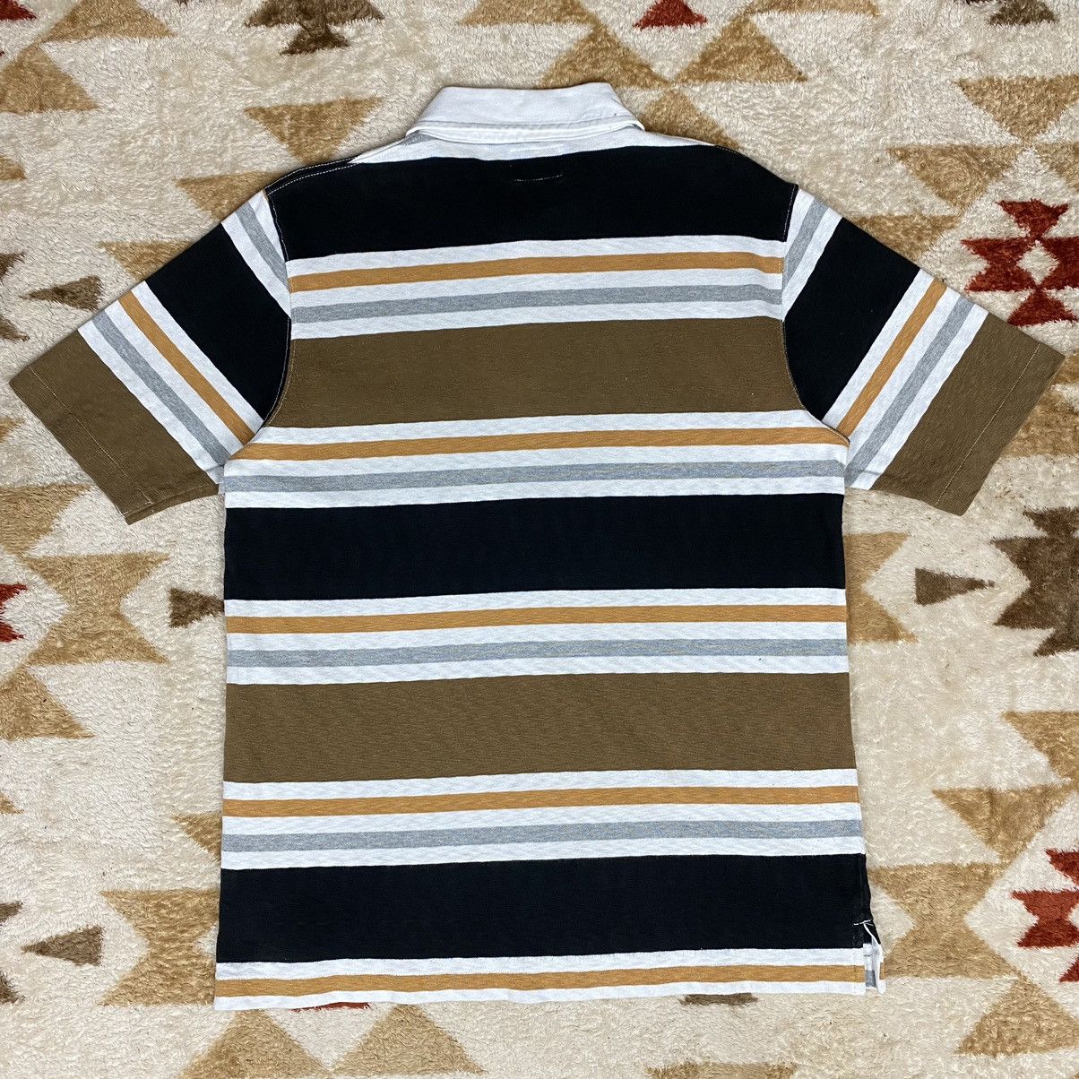 Stussy Vintage Stussy Polo Rugby Shirt Stripe Stussy Streetwear Size US M / EU 48-50 / 2 - 2 Thumbnail