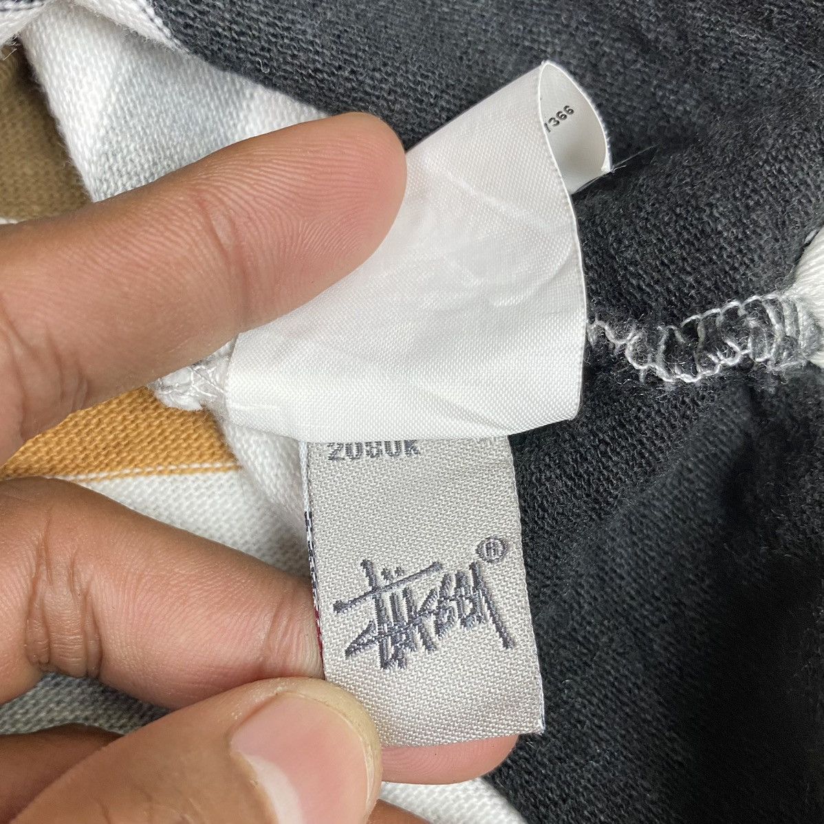 Stussy Vintage Stussy Polo Rugby Shirt Stripe Stussy Streetwear Size US M / EU 48-50 / 2 - 10 Thumbnail