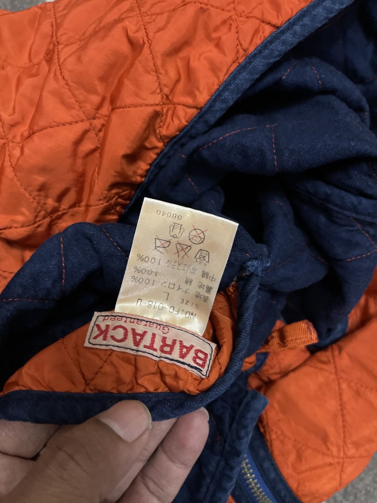 Japanese Brand Vintage BARTACK Reversible quilted jacket Size US L / EU 52-54 / 3 - 8 Thumbnail