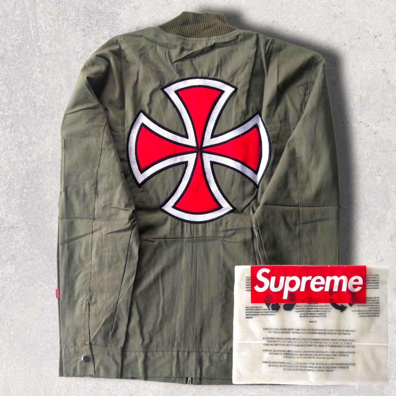 レア　Supreme independentジャケット Lサイズ Supreme Independent Jacket | Grailed