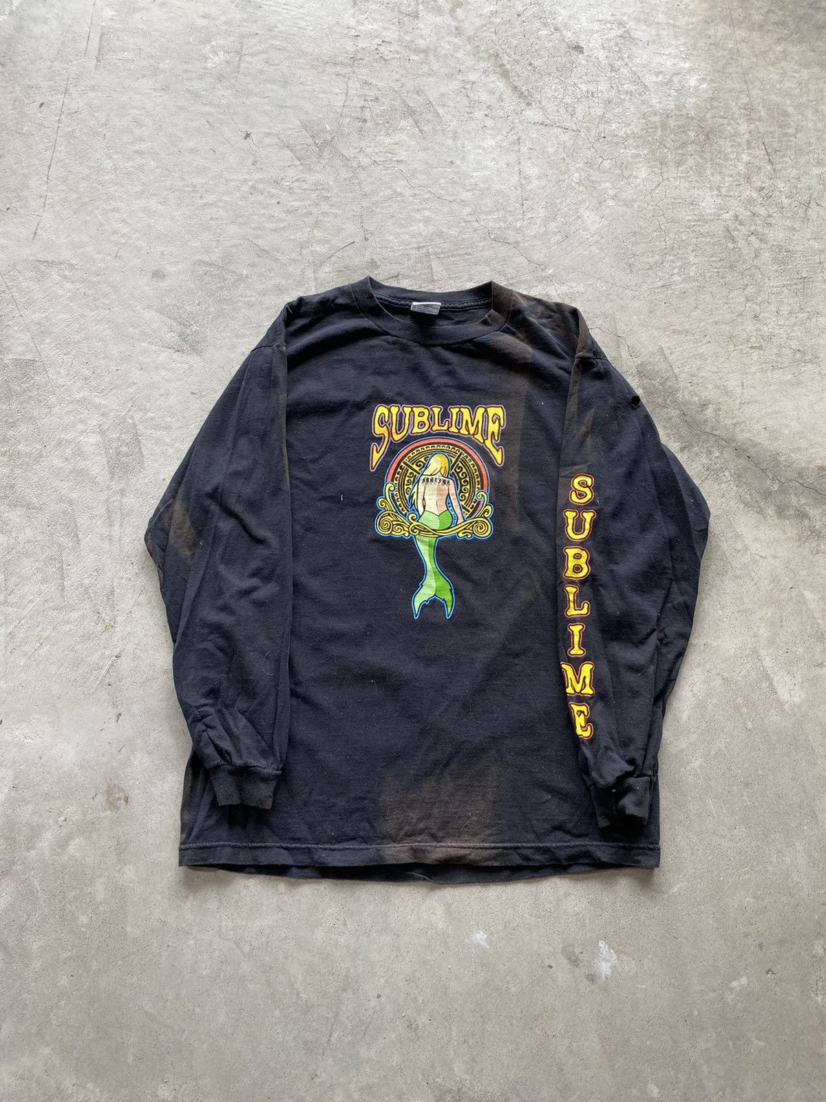 Sublime × Vintage Vintage 2001 Sublime Mermaid T-shirt | Grailed