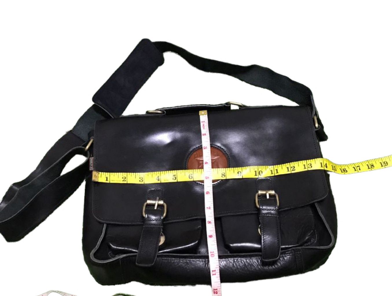 Genuine Leather Kickers Denver Full Leather Messenger Size ONE SIZE - 4 Thumbnail