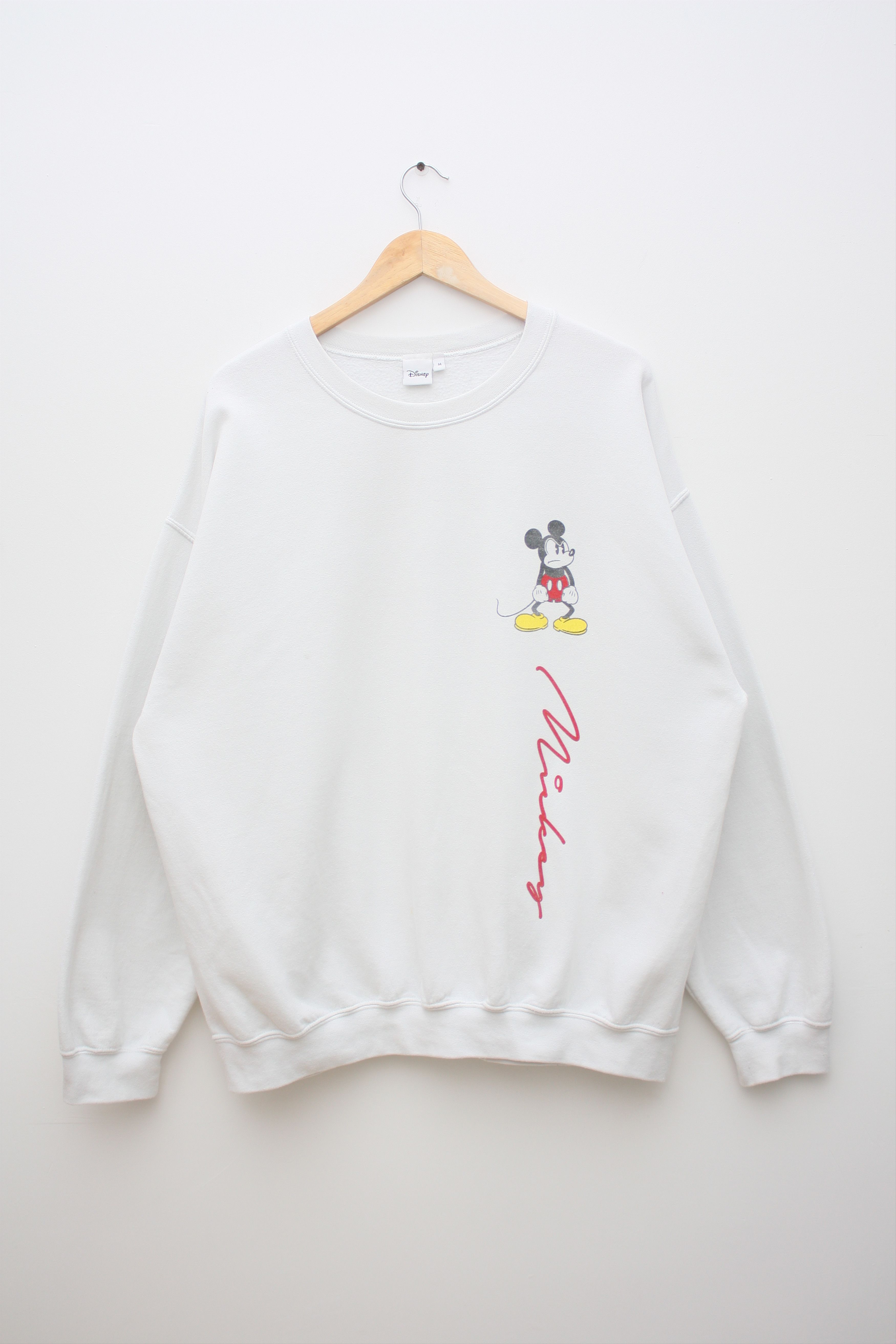 Disney Mickey Mouse Disney White Sweatshirt Size Medium Size US M / EU 48-50 / 2 - 2 Thumbnail