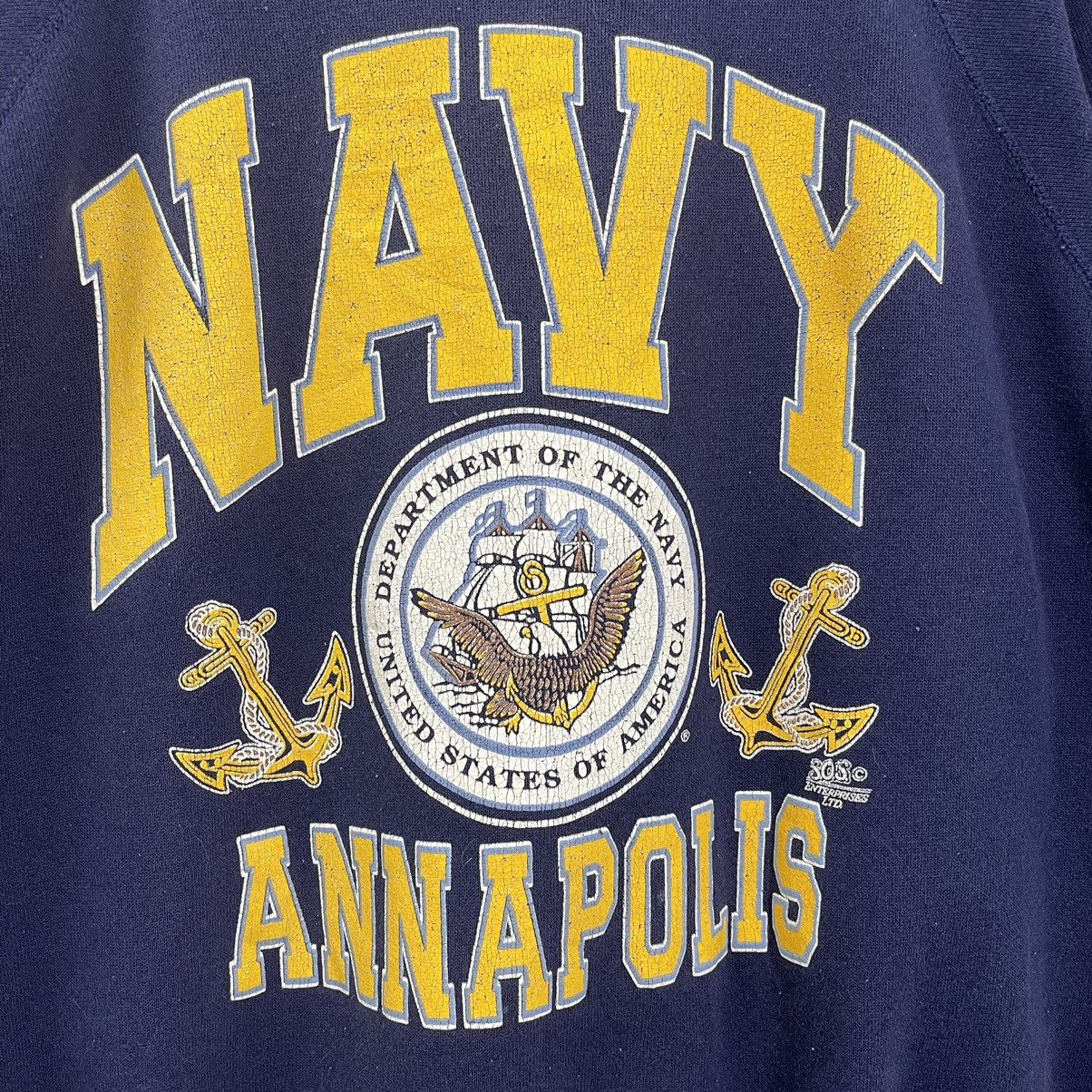 Buzz Rickson's Vintage 90s US Navy Big Logo Crewneck Sweatshirt Size L Size US L / EU 52-54 / 3 - 5 Thumbnail